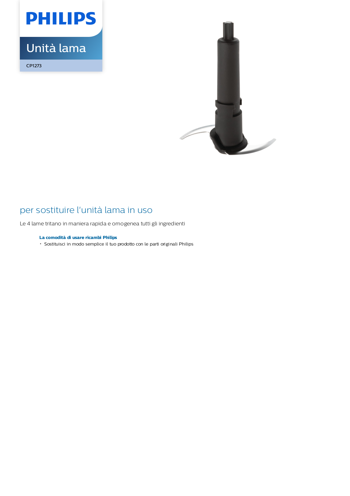 Philips CP1273/01 Leaflet - ManualMachine.com