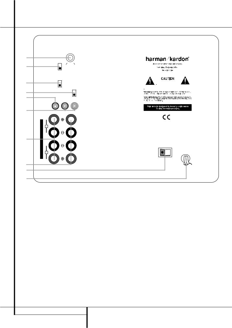 Harman kardon HKTS 7 User Manual