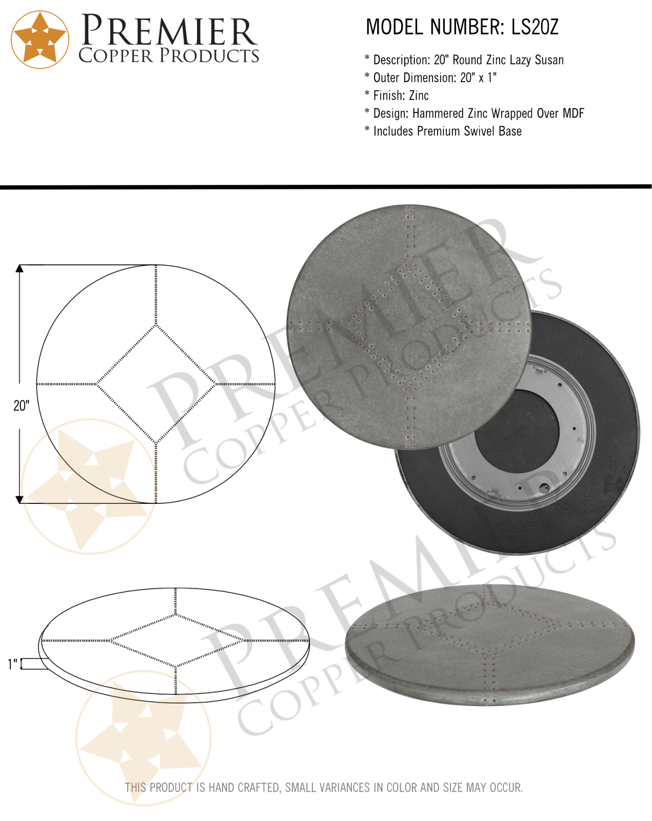 Premier Copper Products IER10059 Specifications - ManualMachine.com