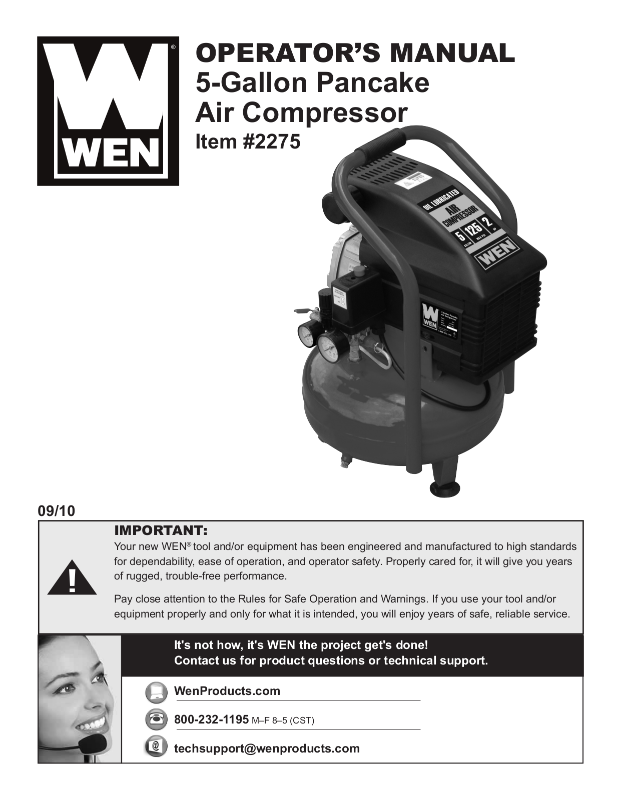 WEN 2275 User Manual