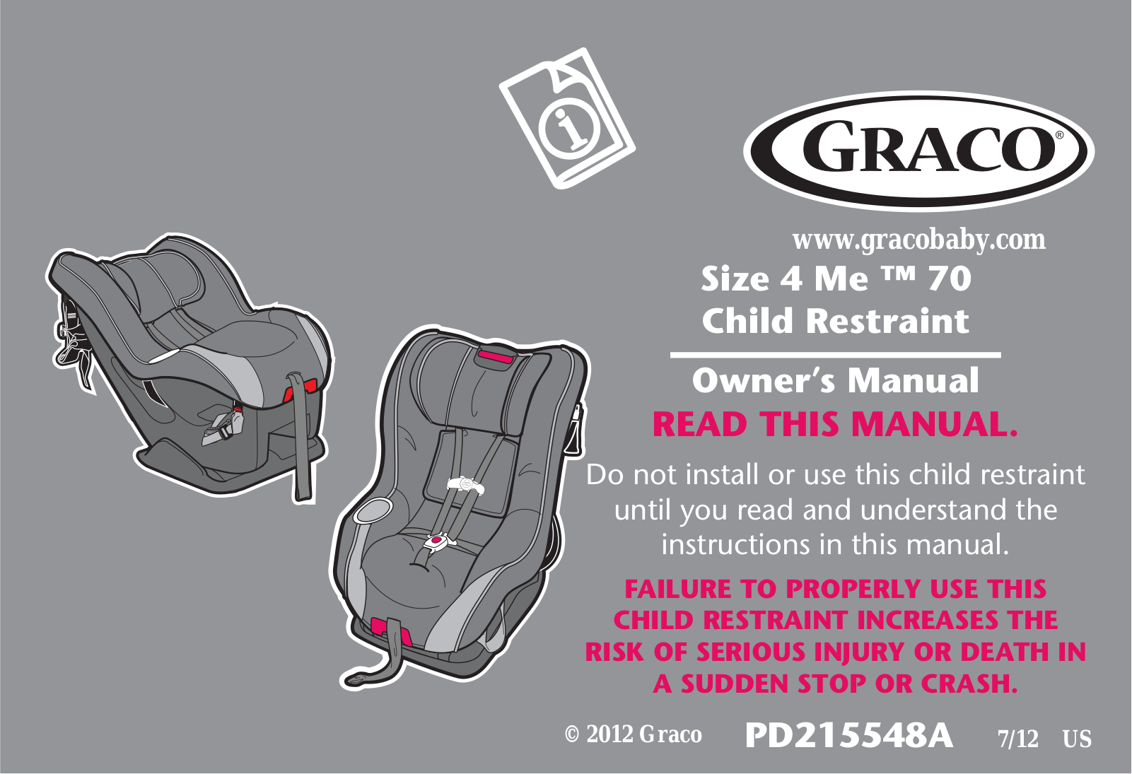 Graco PD215548A User Manual