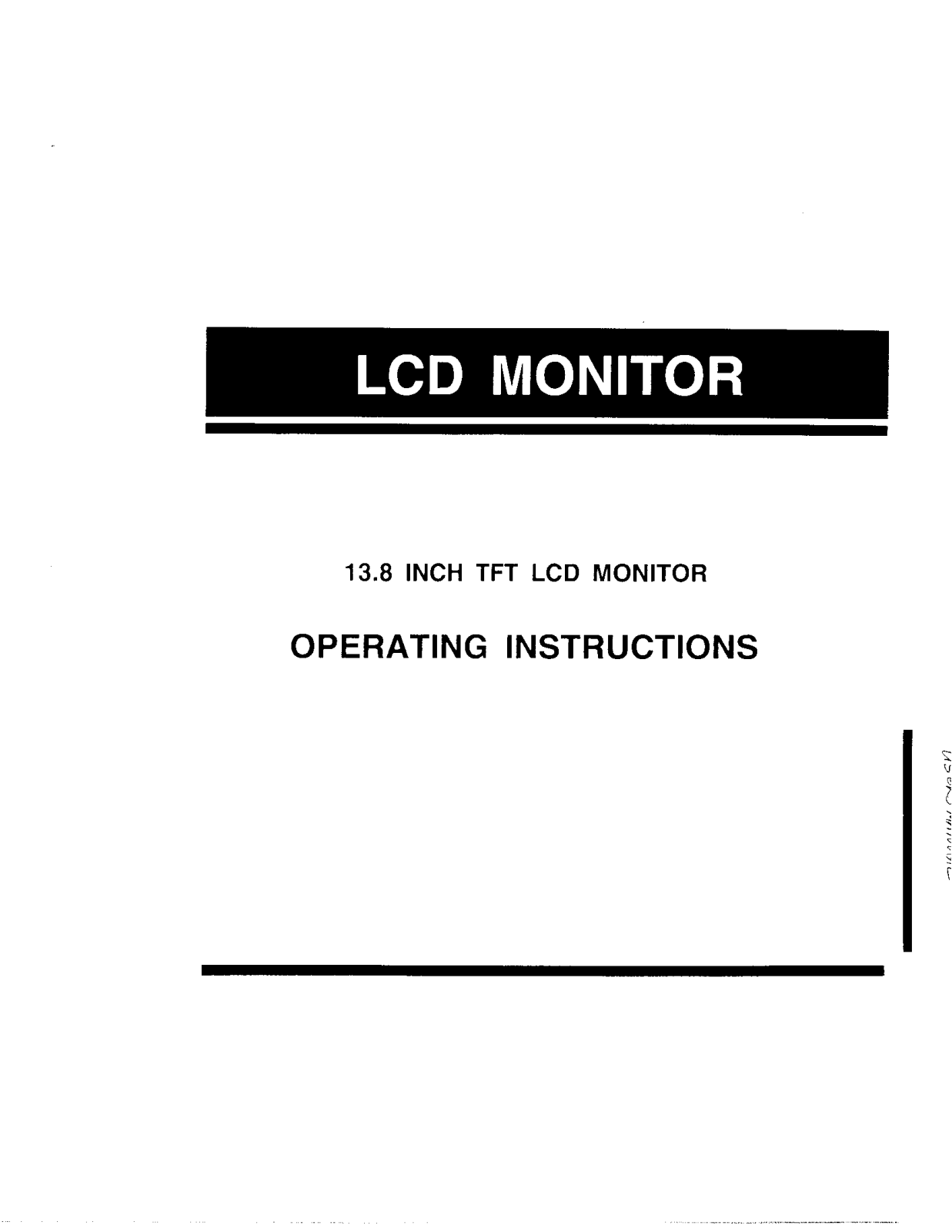 KTV Global LT138AA User Manual