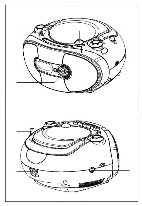 Philips AZ1038 User Manual