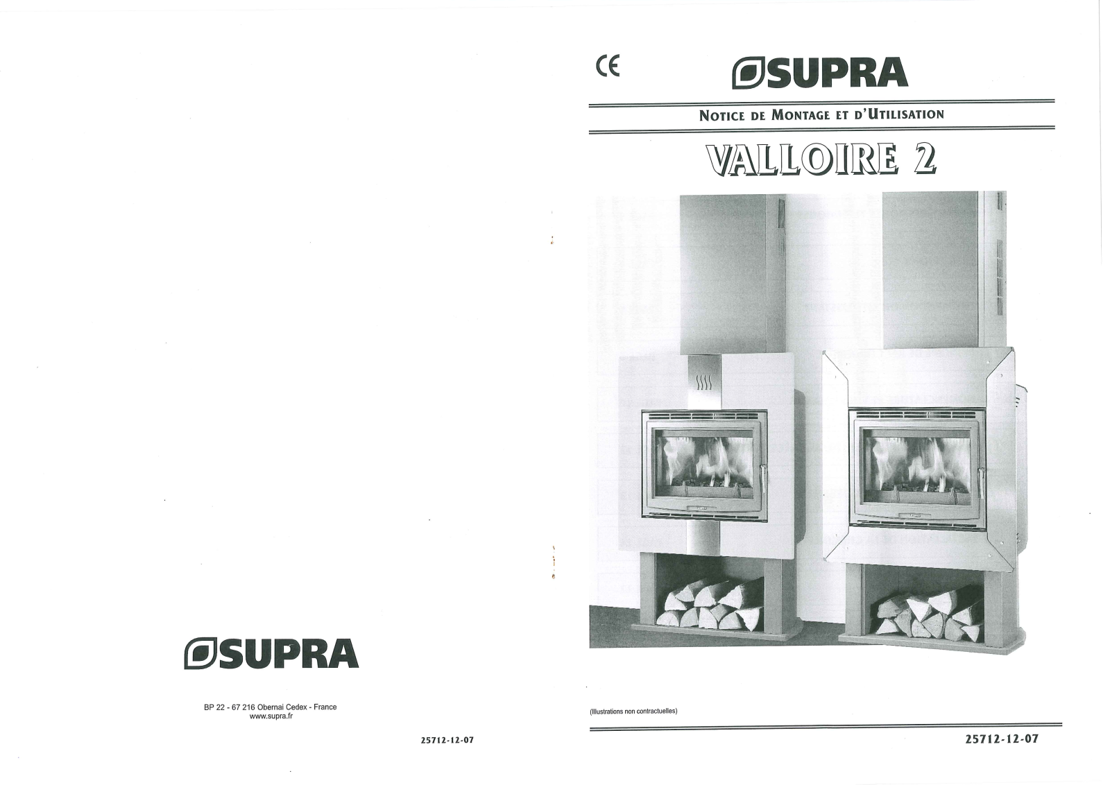 SUPRA VALLOIRE 2 User Manual