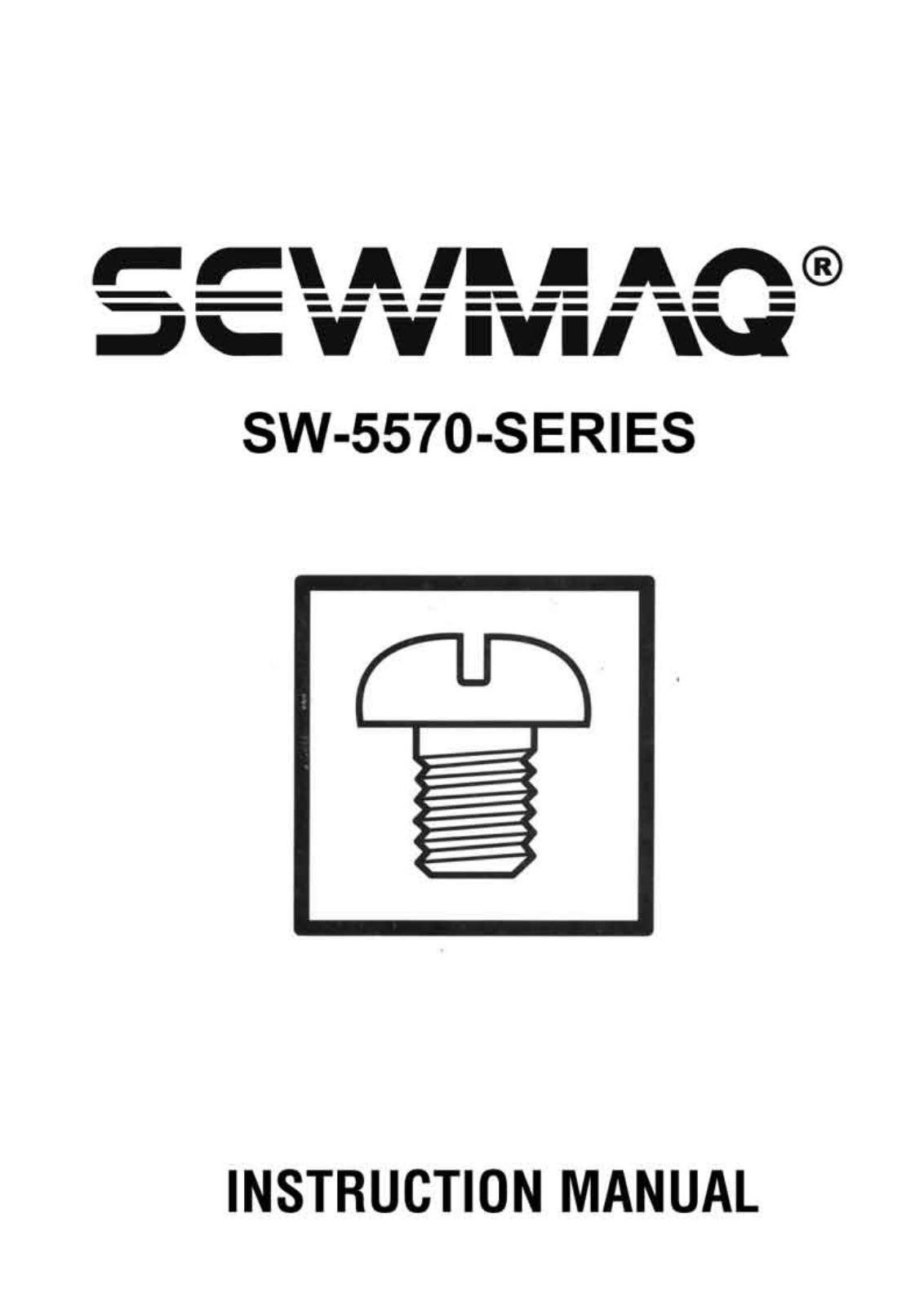 Sewmaq SW-5570 User Manual