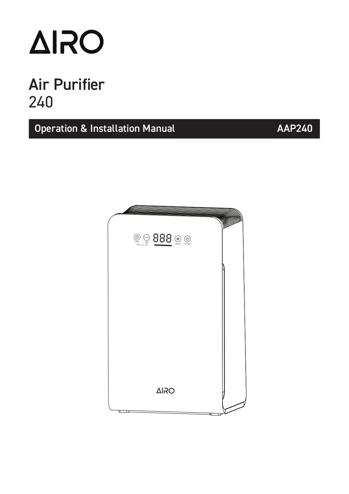 Airo AAP240 User Manual - ManualMachine.com