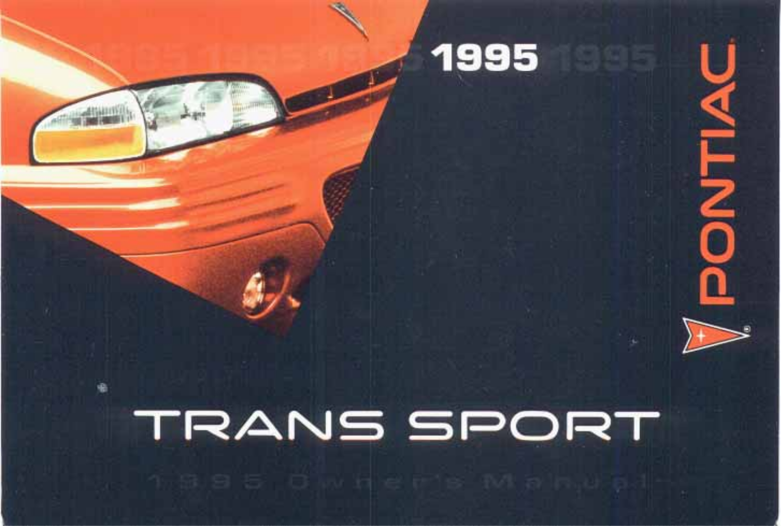 Pontiac TRANS SPORT 1995 Owner Manual