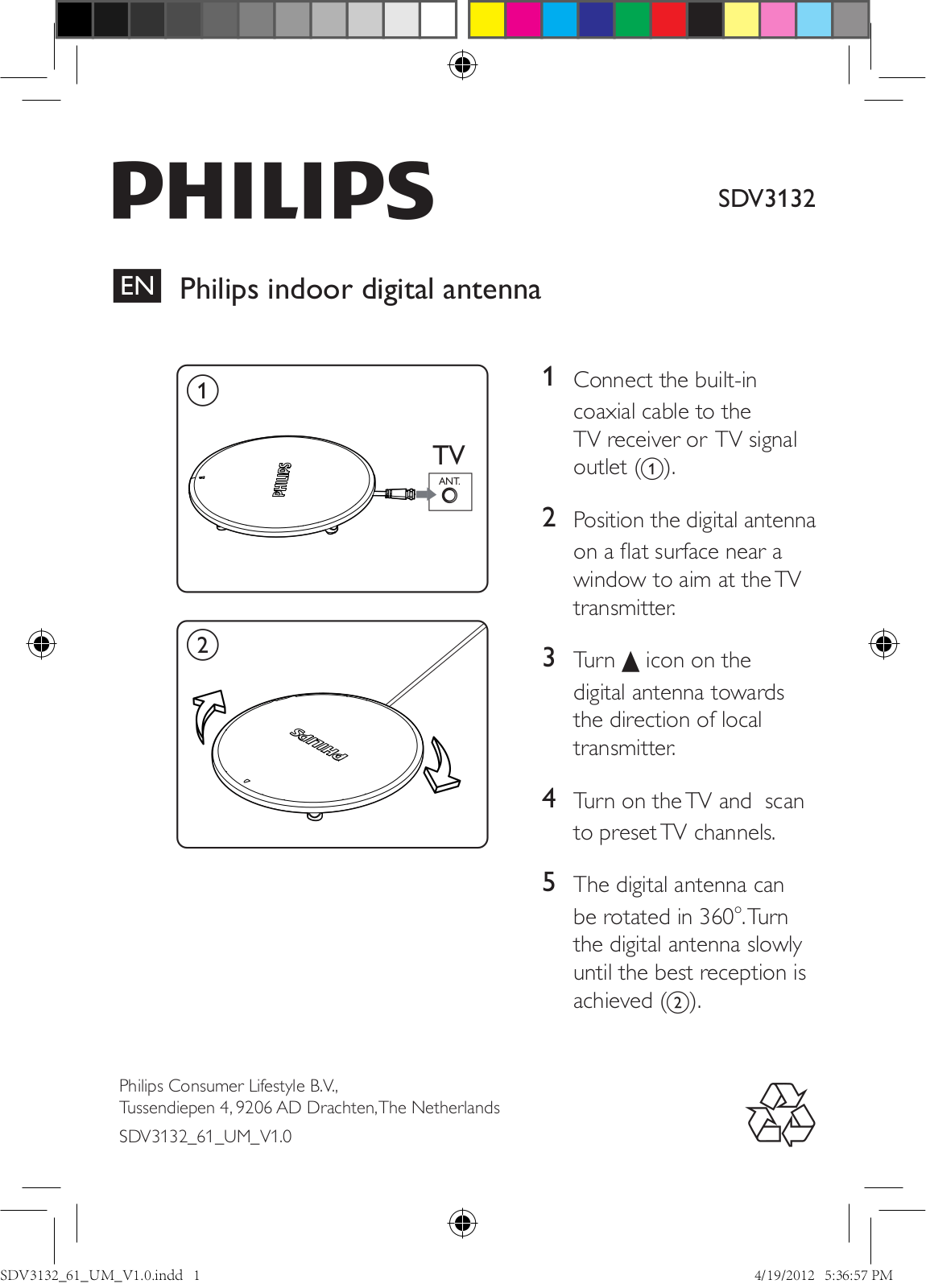 Philips SDV3132/61 instructions for use - ManualMachine.com