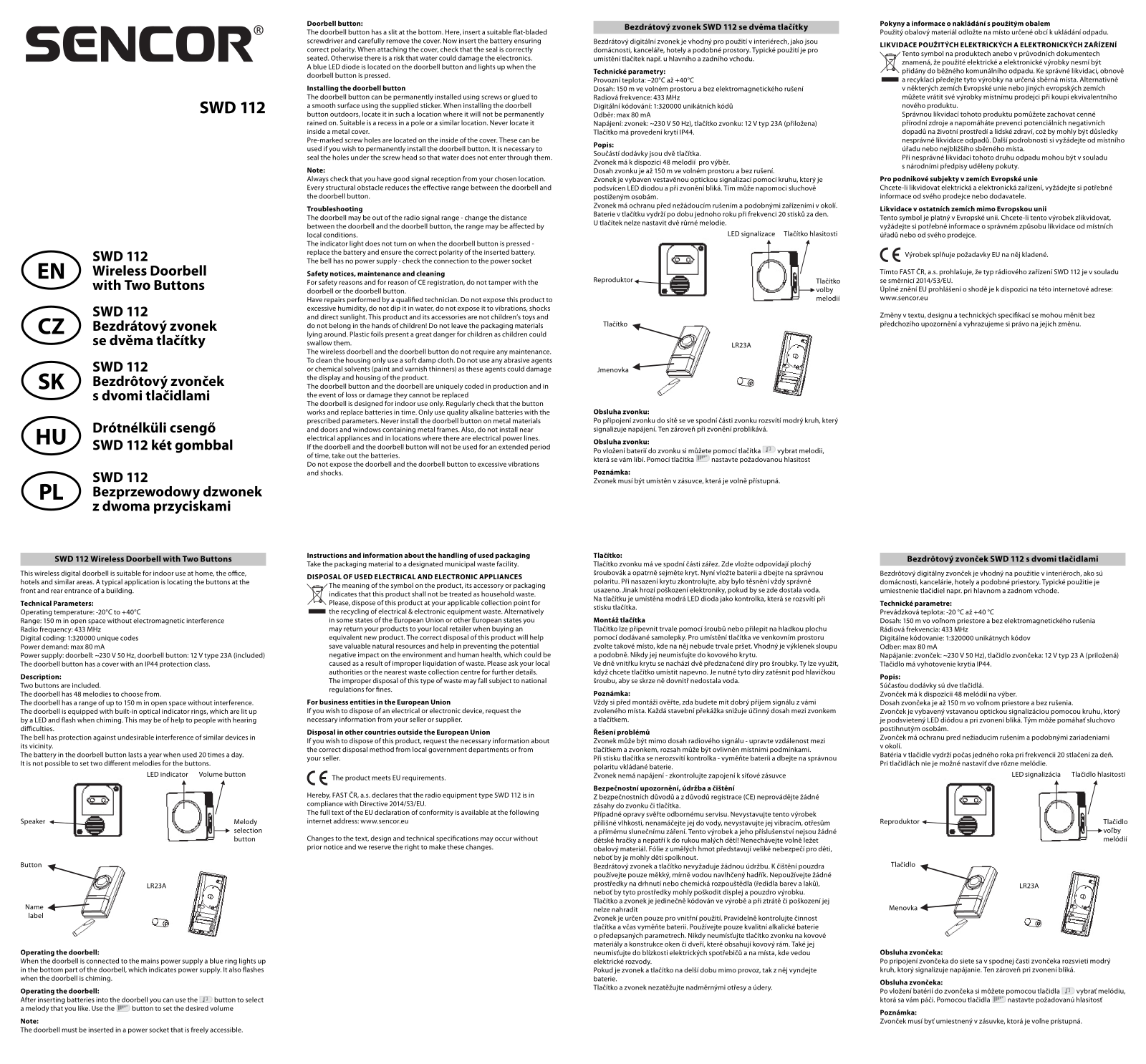 Sencor 50000733 User guide - ManualMachine.com