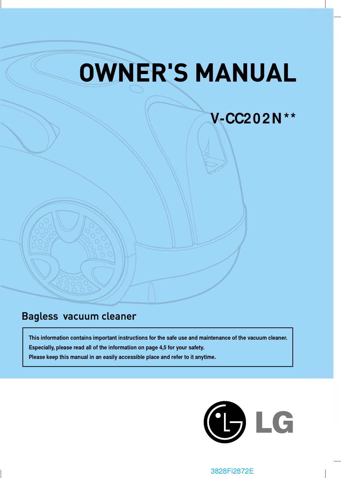 LG V-CC202NTU User Manual