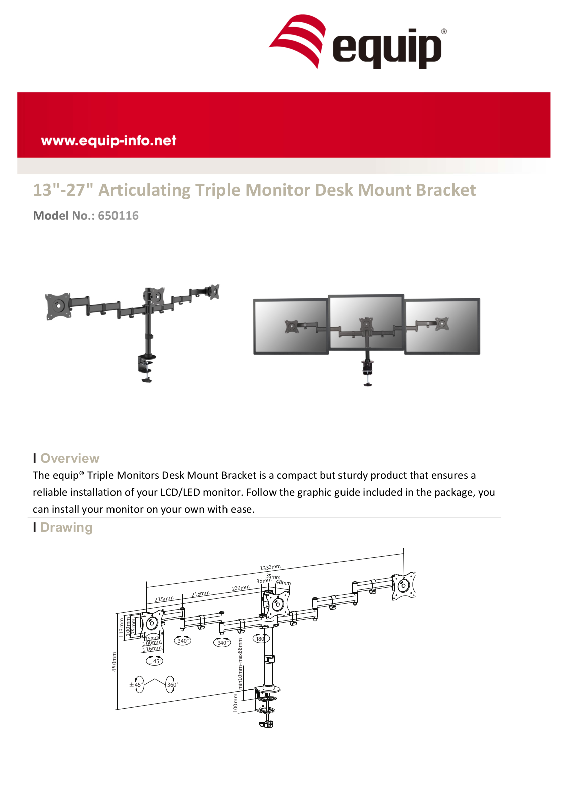 Equip 650116 User Manual