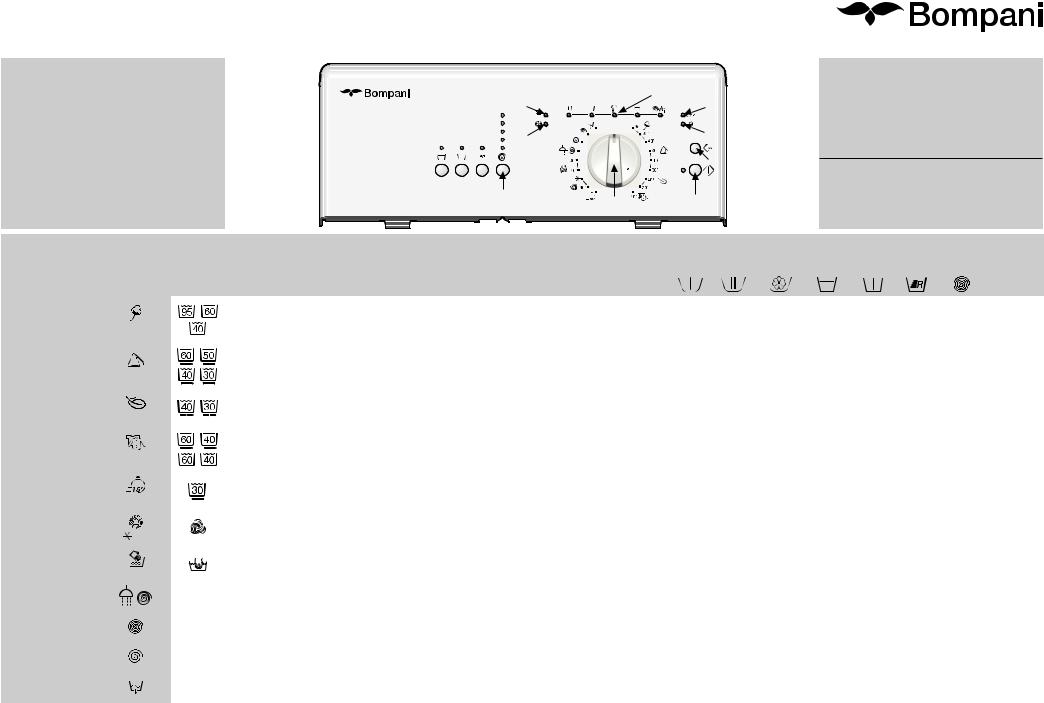 Whirlpool BOCA080/E, BOCA060/E INSTRUCTION FOR USE