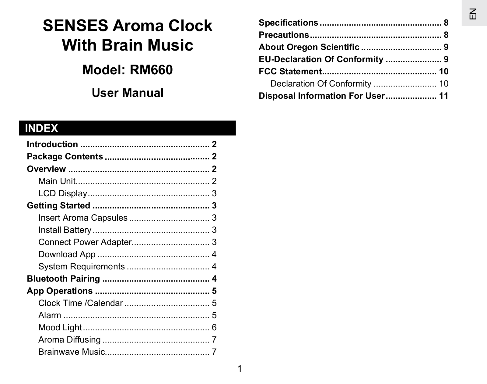 IDT Technology RM660 Users manual