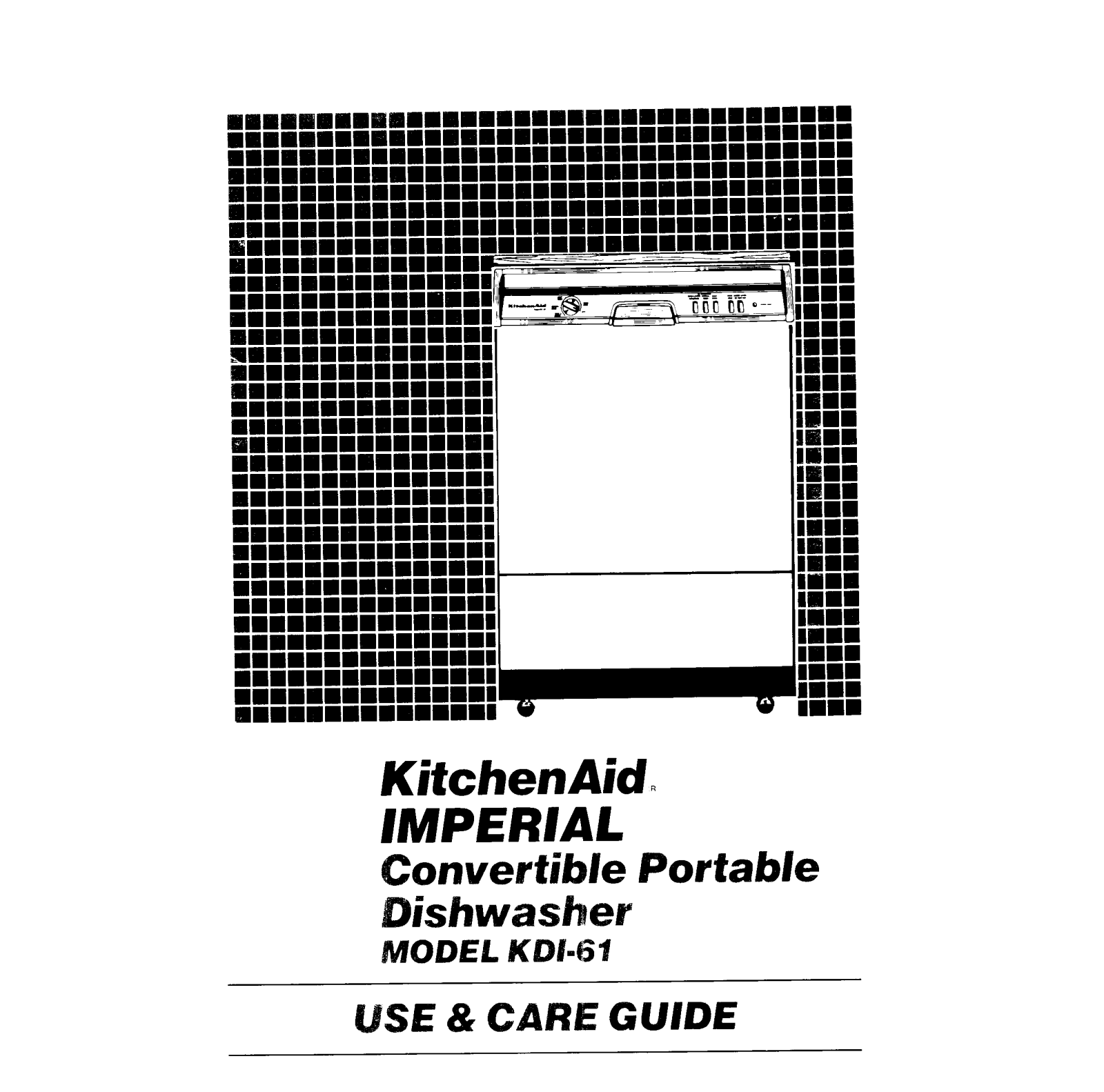 KitchenAid KDI-61 Owner's Manual