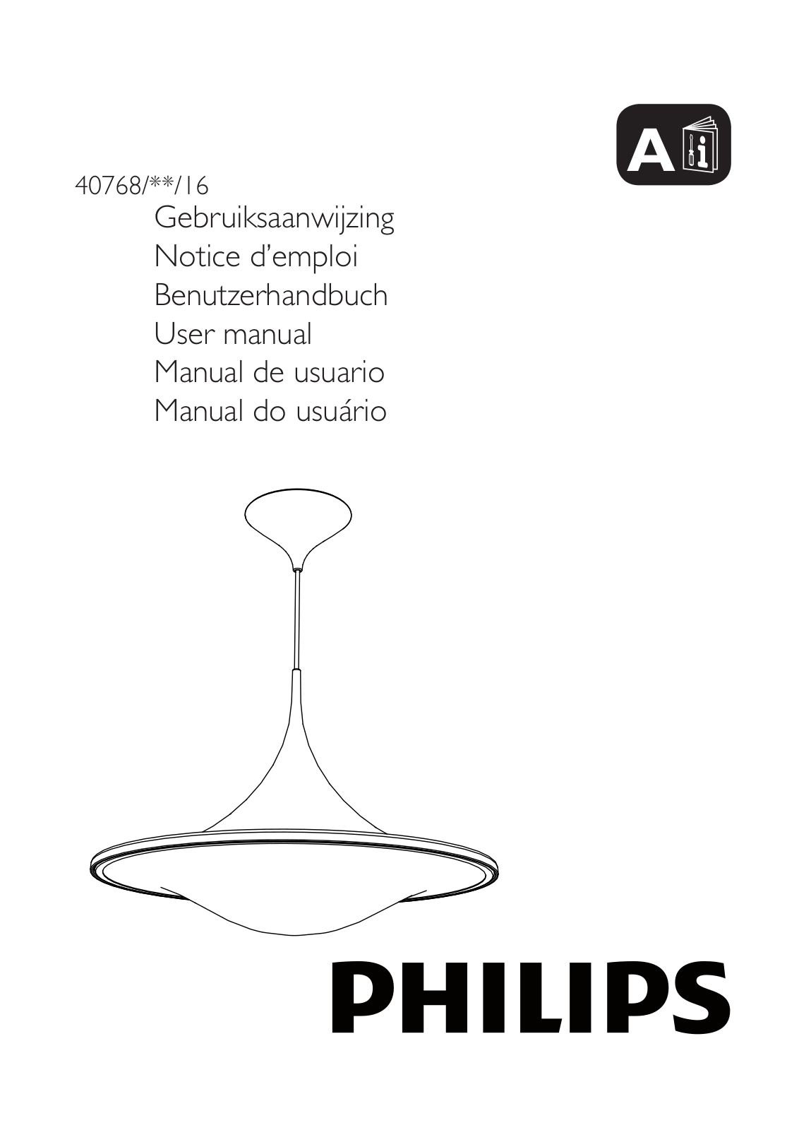 Philips 40768-31-16 User Manual