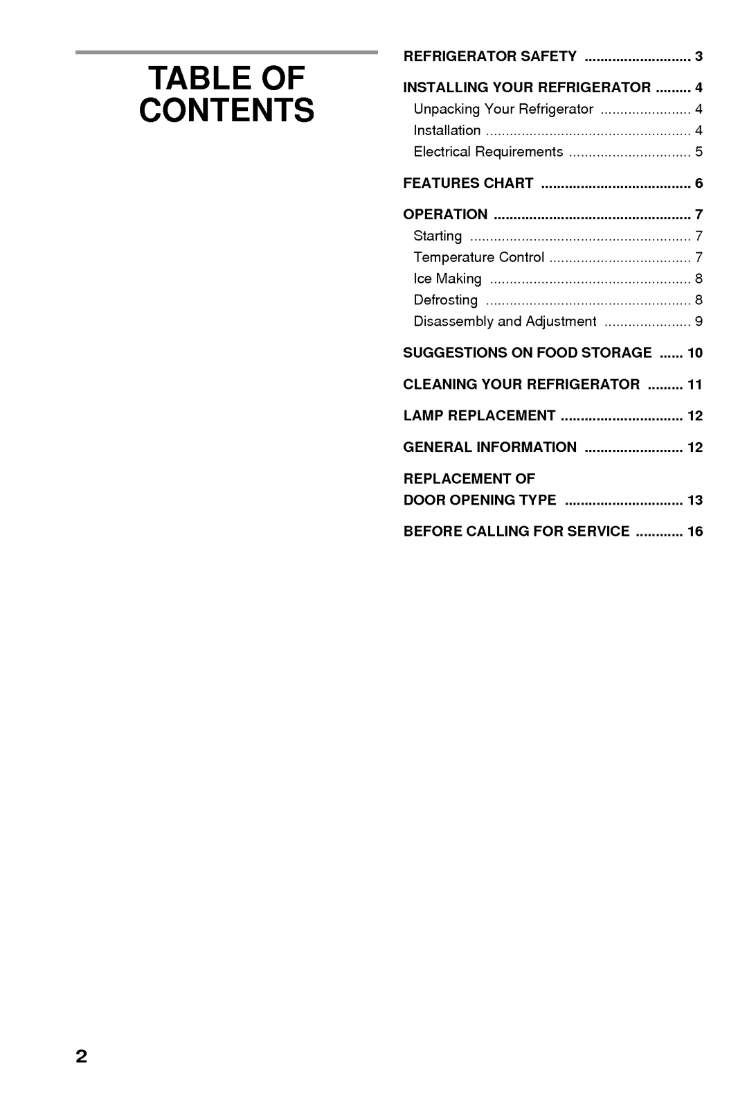 LG GR-721RW User Manual