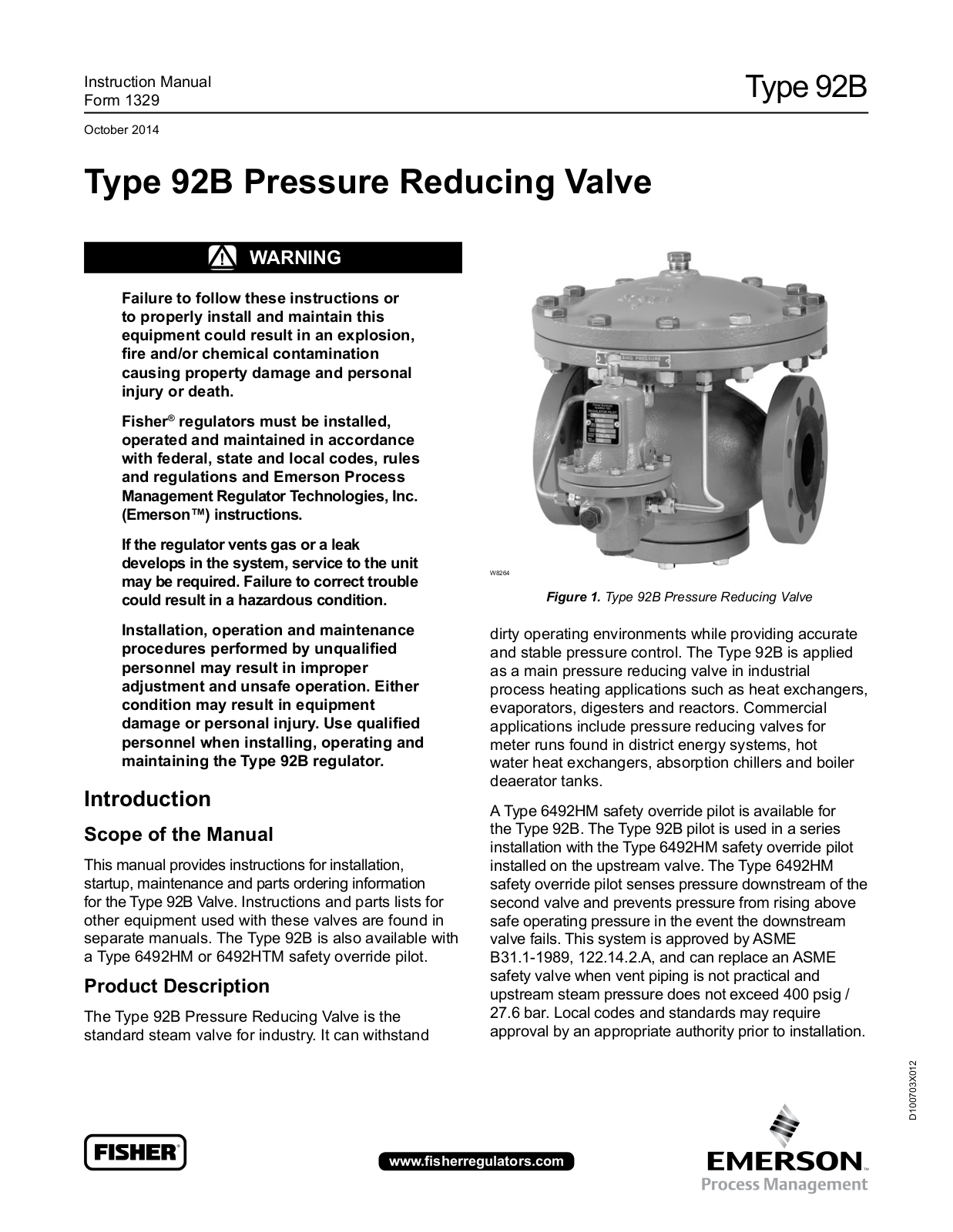 Emerson 92B Instruction Manual