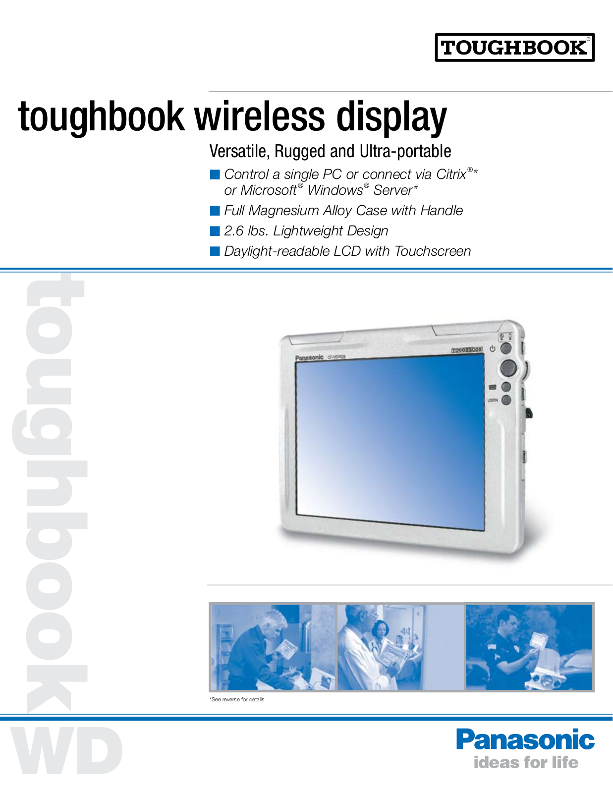 Panasonic Toughbook 08 User Manual