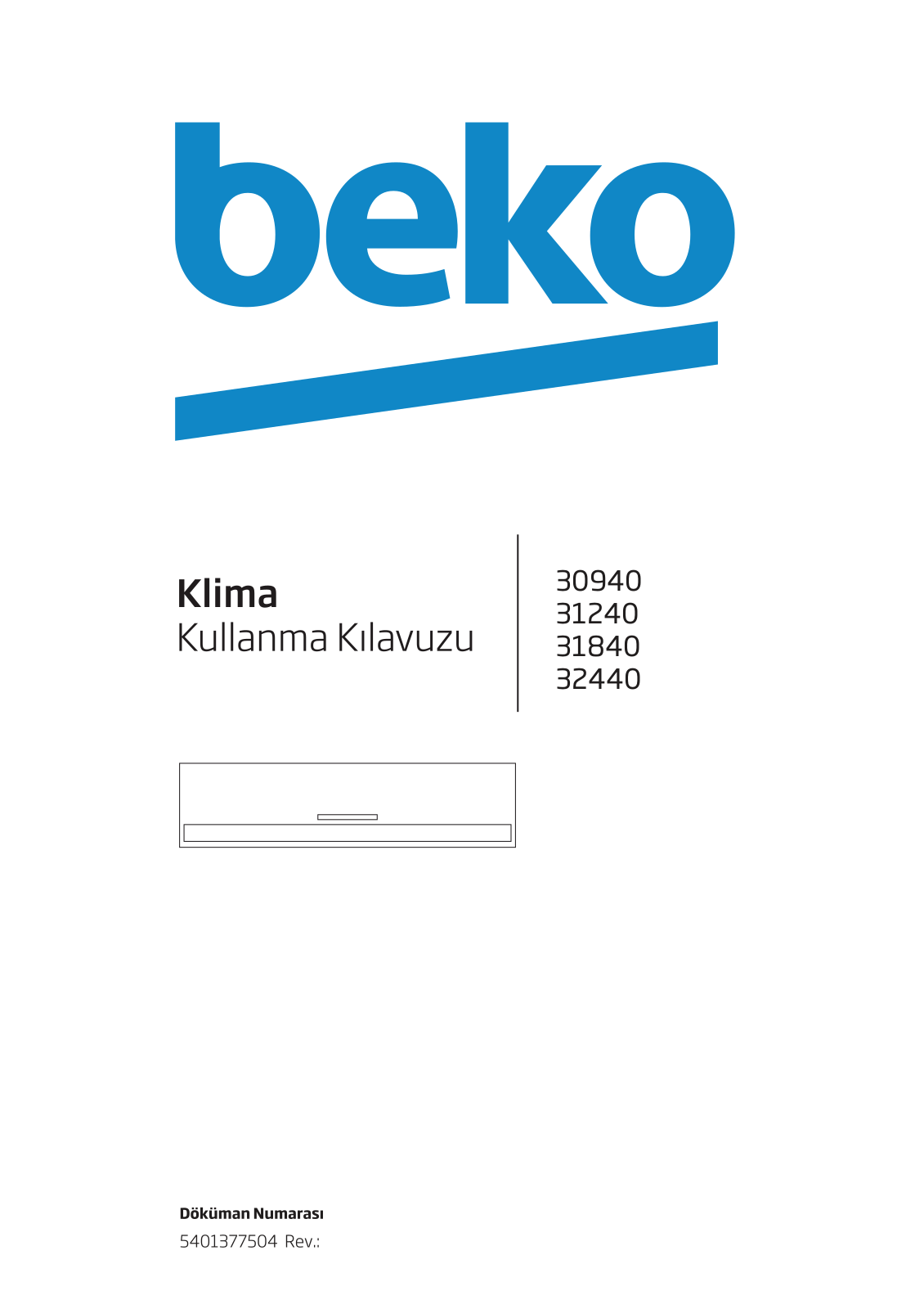 Beko 30940, 31240, 31840, 32440 User manual