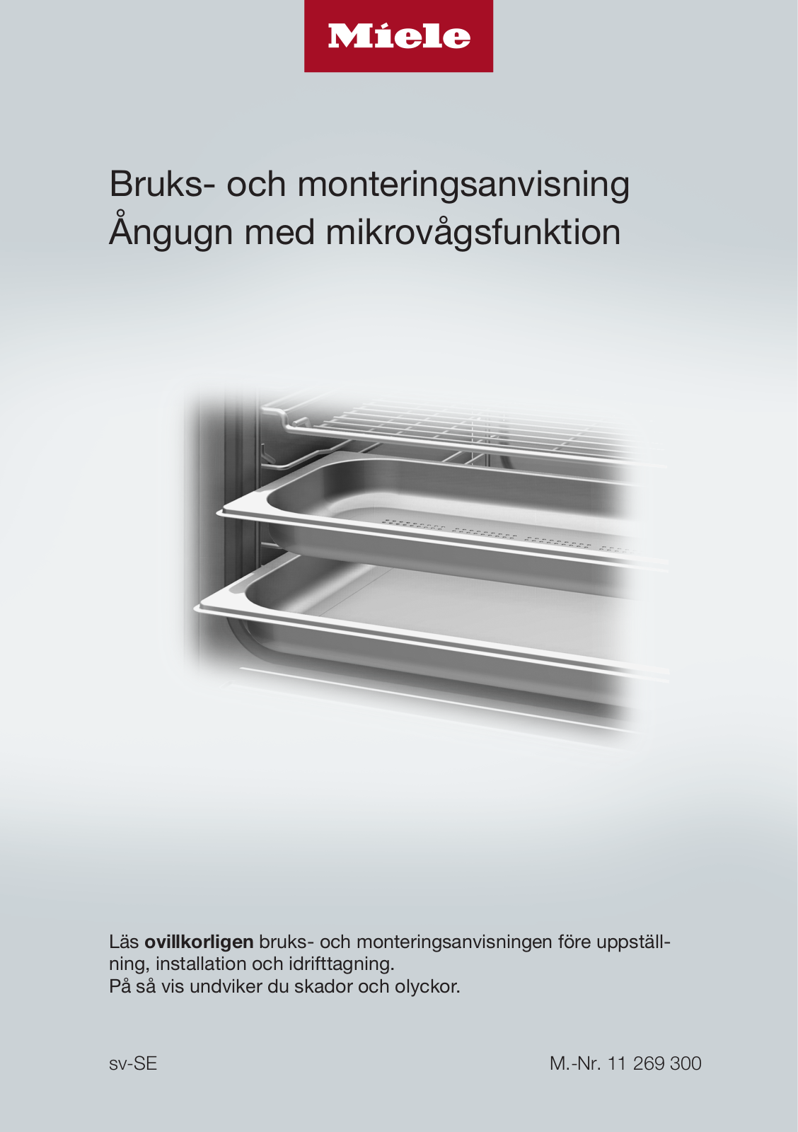 Miele DGM 7640 User manual