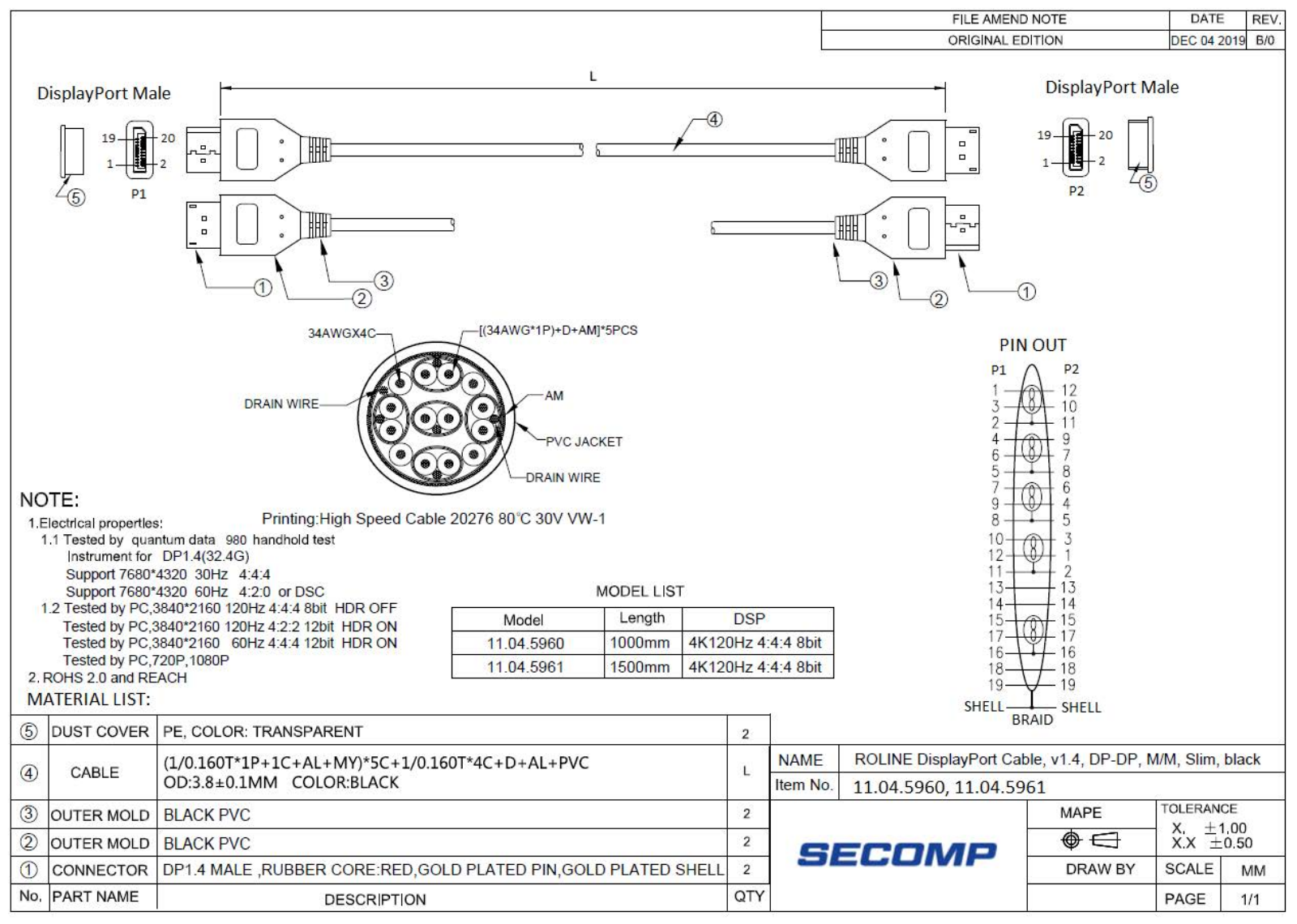 ROLINE 11045961, 11045960 Datasheet - ManualMachine.com