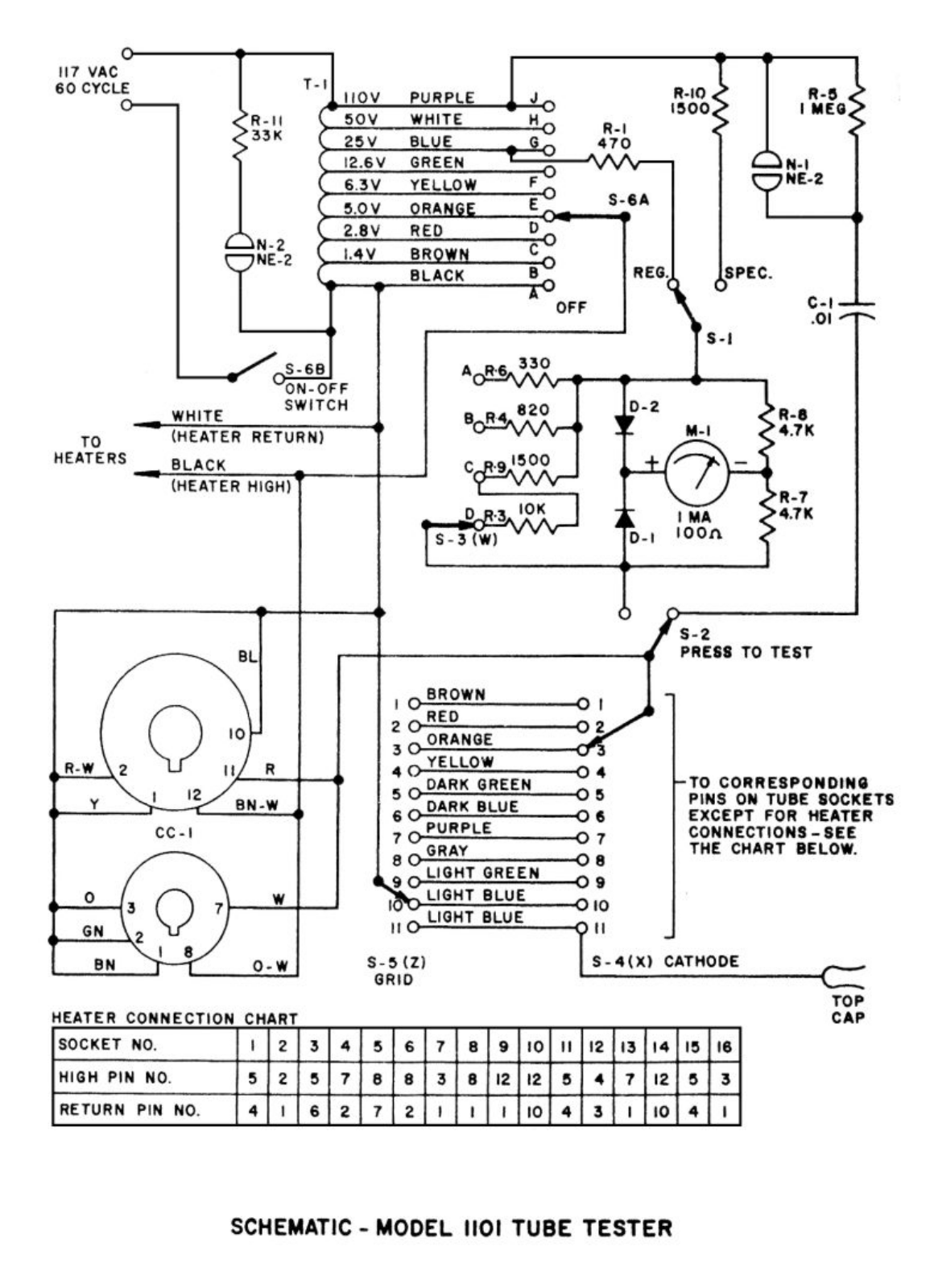 Mercury 1101 schematic