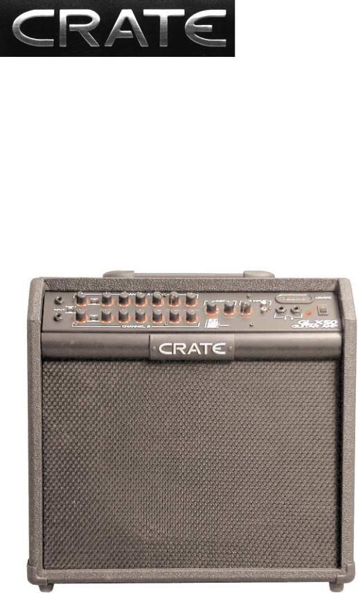 Crate Amplifiers GLX50 User Manual