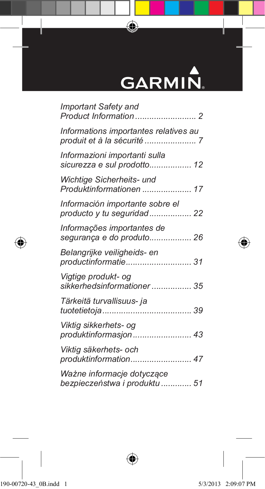 Garmin 02176 User Manual