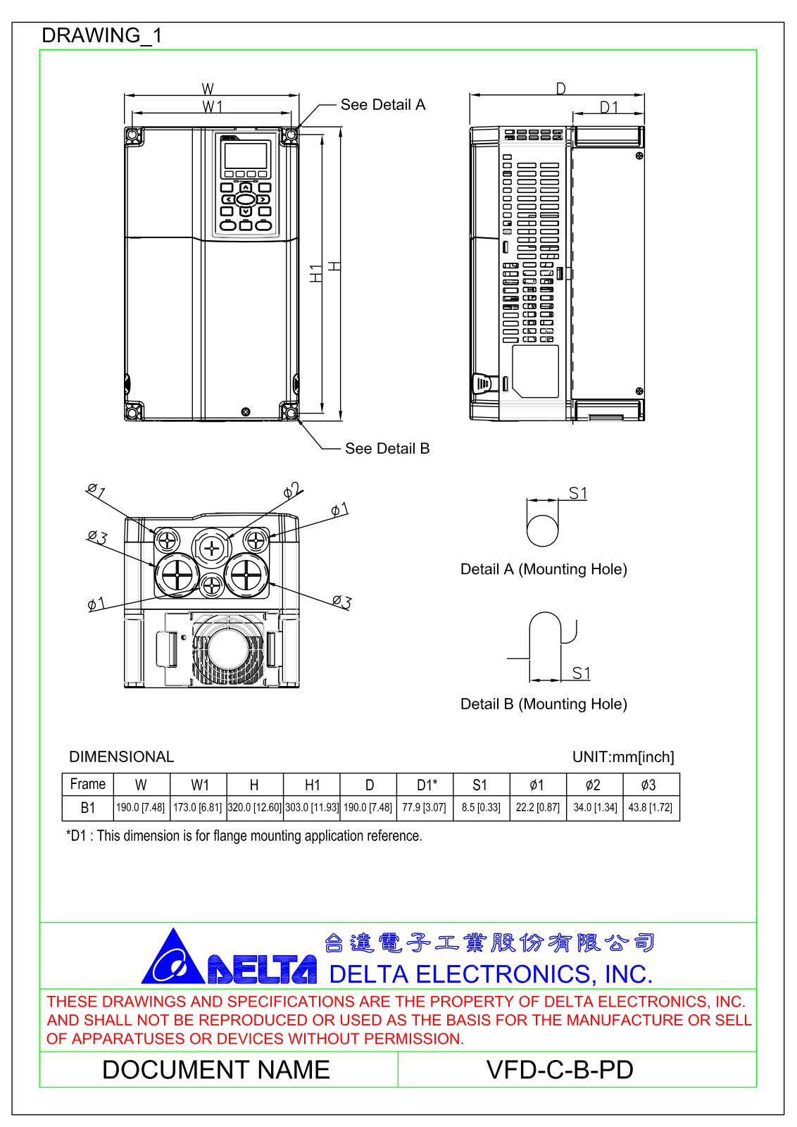 3COM VFD-C-B-PD User Manual