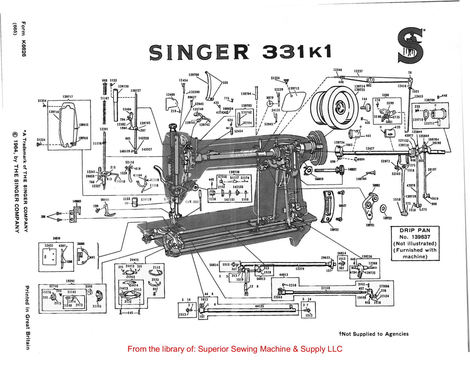 Singer 331K1, 331K2, 331K3 Manual