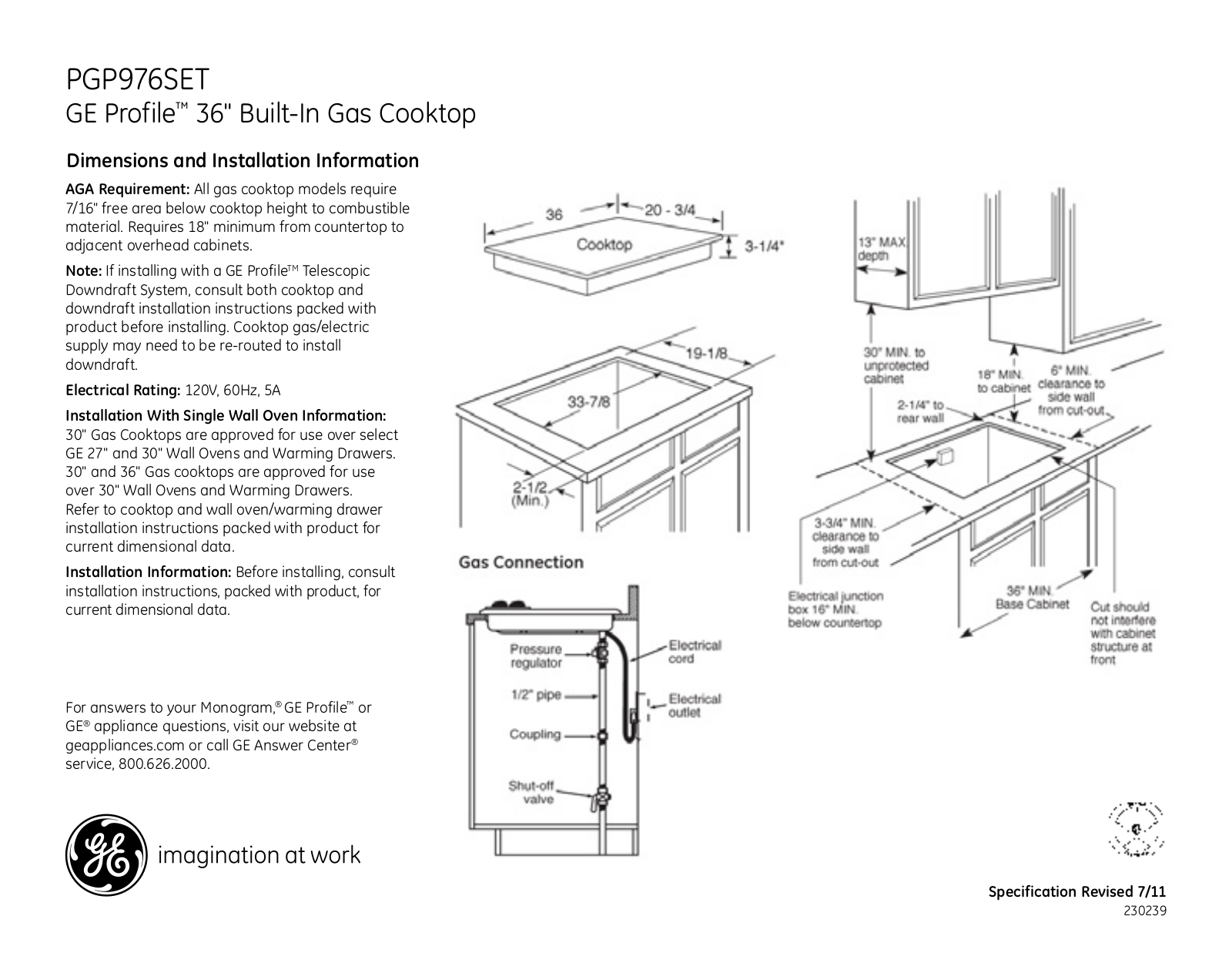 Bosch PGP976SET User Manual