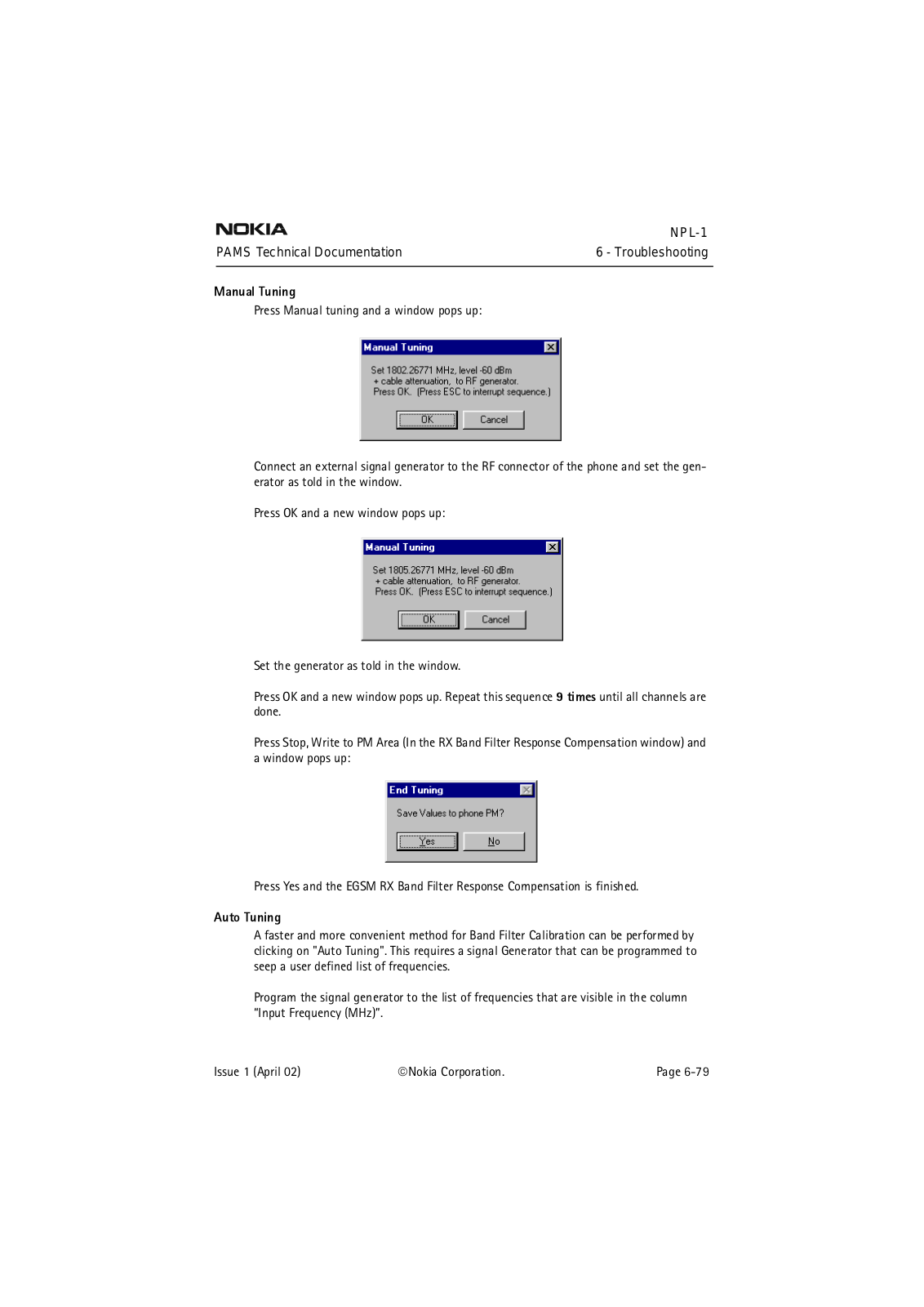 Nokia 6310i Service Manual 13 npl 1