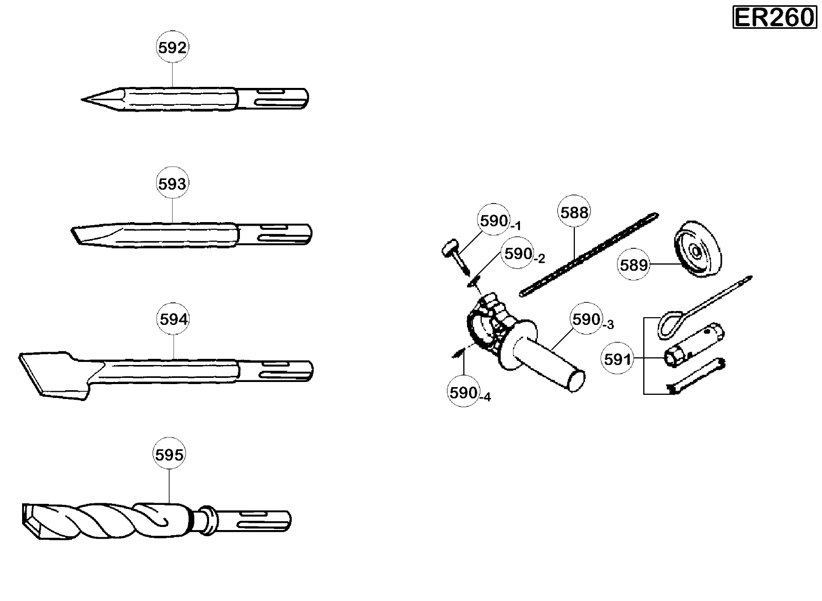 Ryobi ER260 User Manual