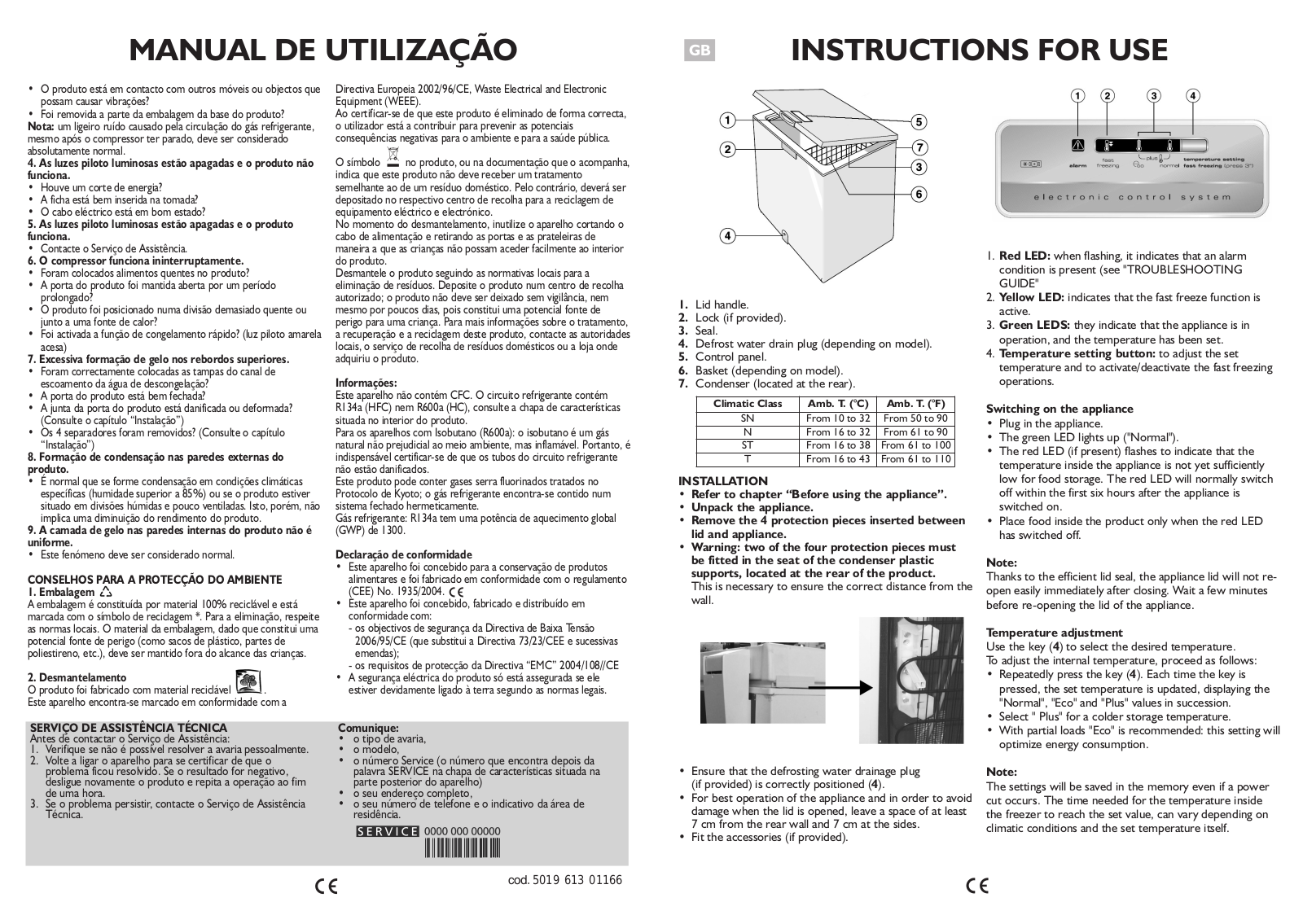 WHIRLPOOL AFG 6452 AP User Manual