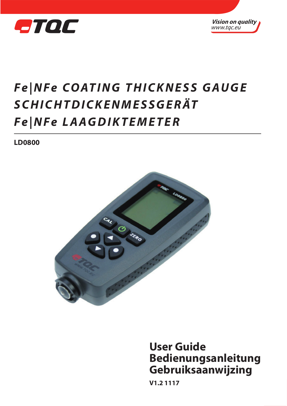 TQC LD0800 User Manual