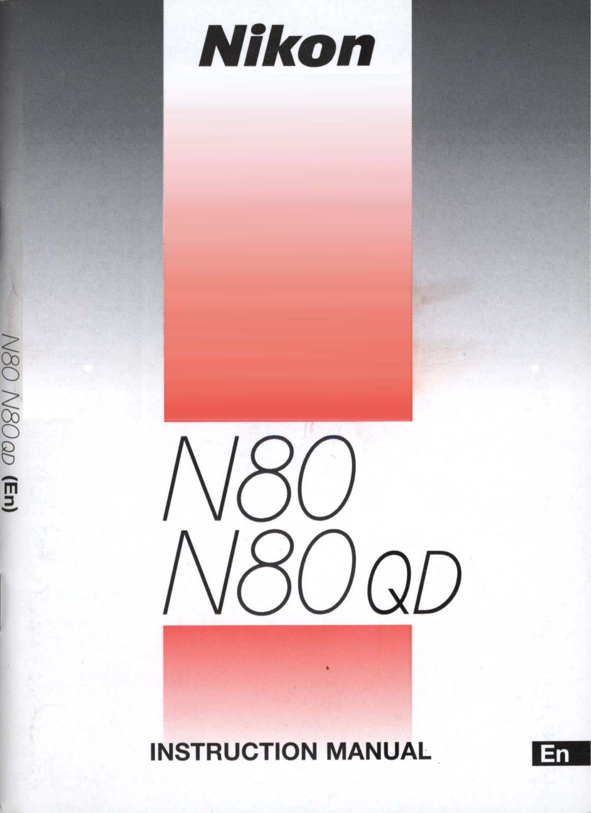 Nikon N80QD User Manual - ManualMachine.com