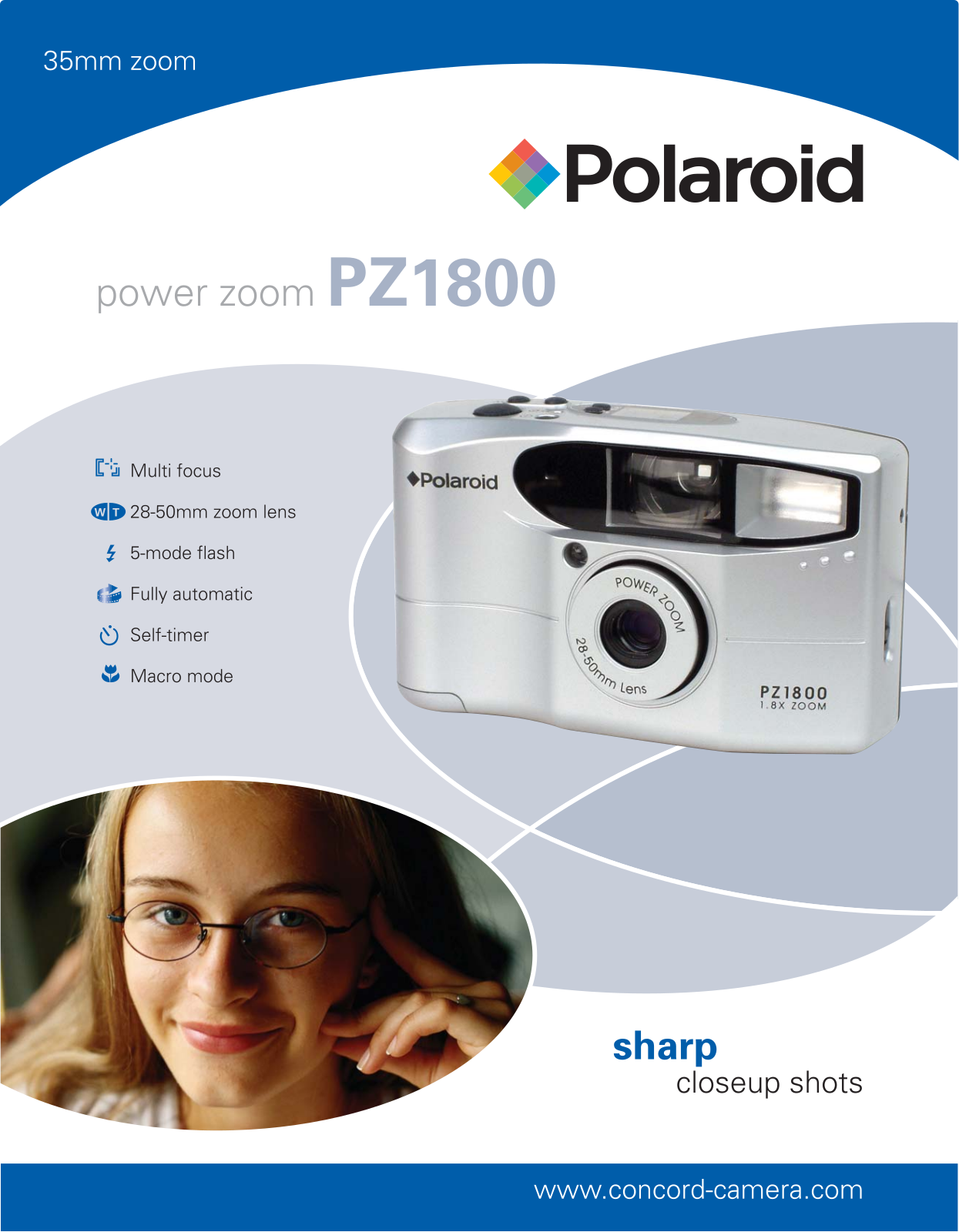 Polaroid PZ1800 User Manual