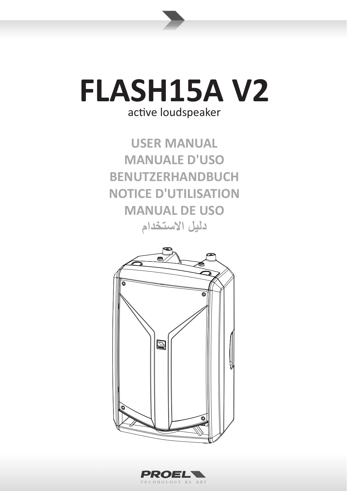 Proel Flash 15A V2 USER’S MANUAL