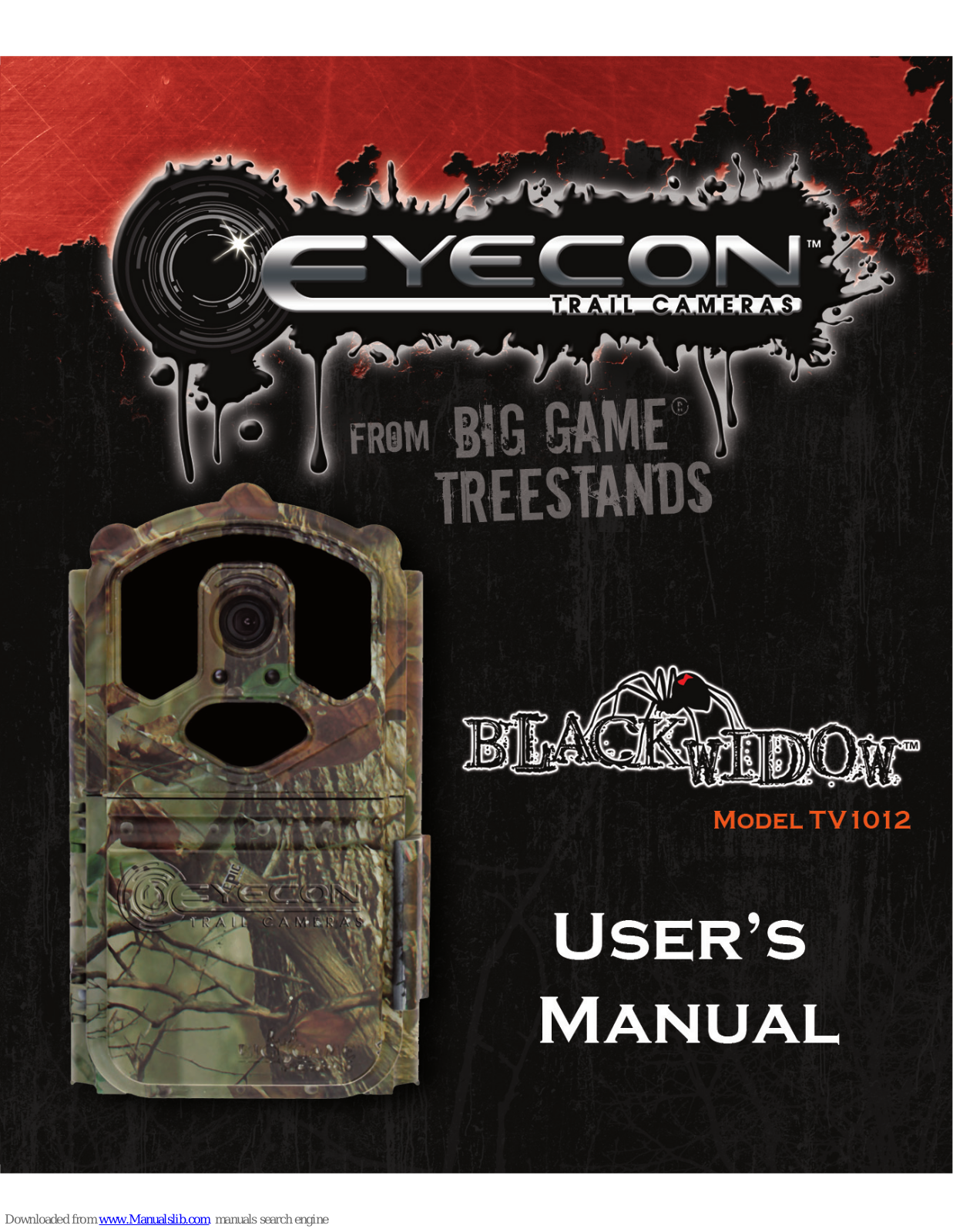 Eyecon BlackWidow TV1012 User Manual