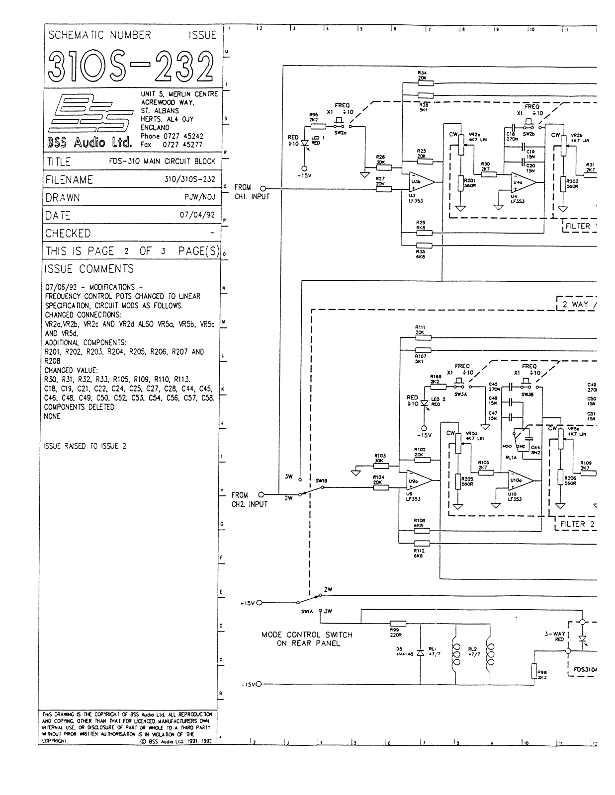 SONY B310 2B Service Manual