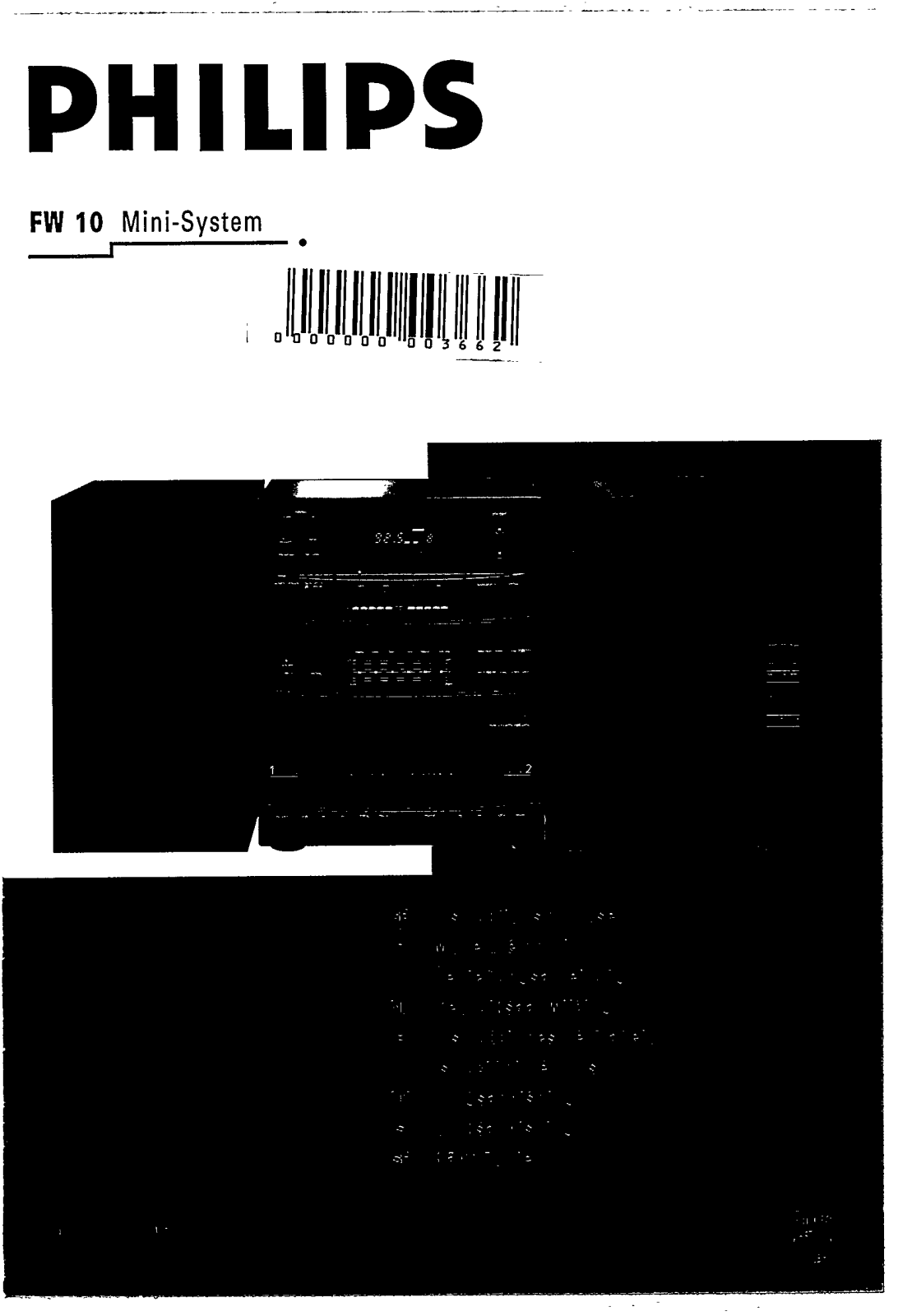 Philips FW10/21 User Manual