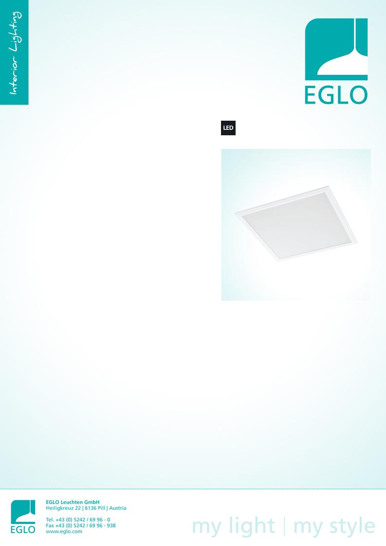 Eglo 96893 Service Manual