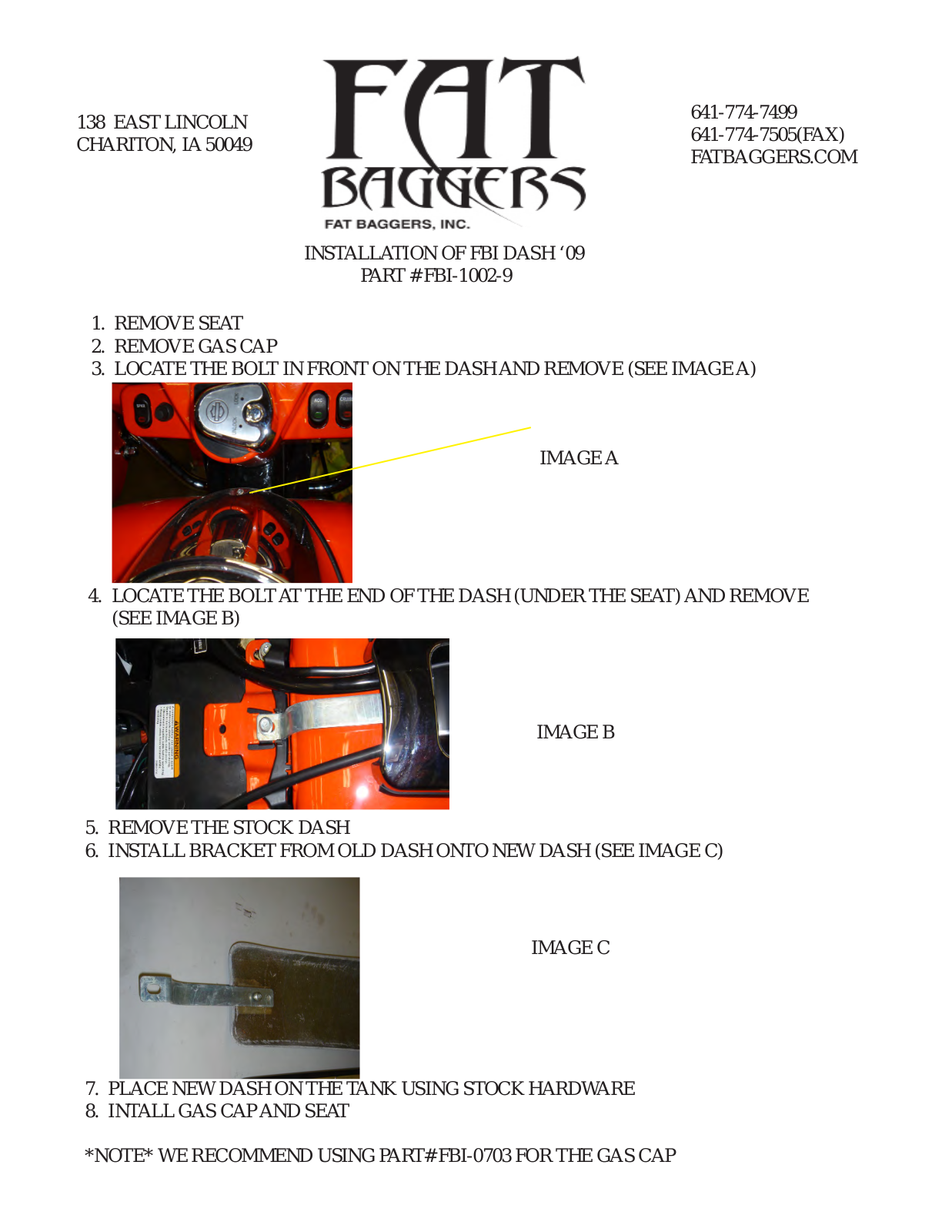 Fat Bagger 1002-9 User Manual