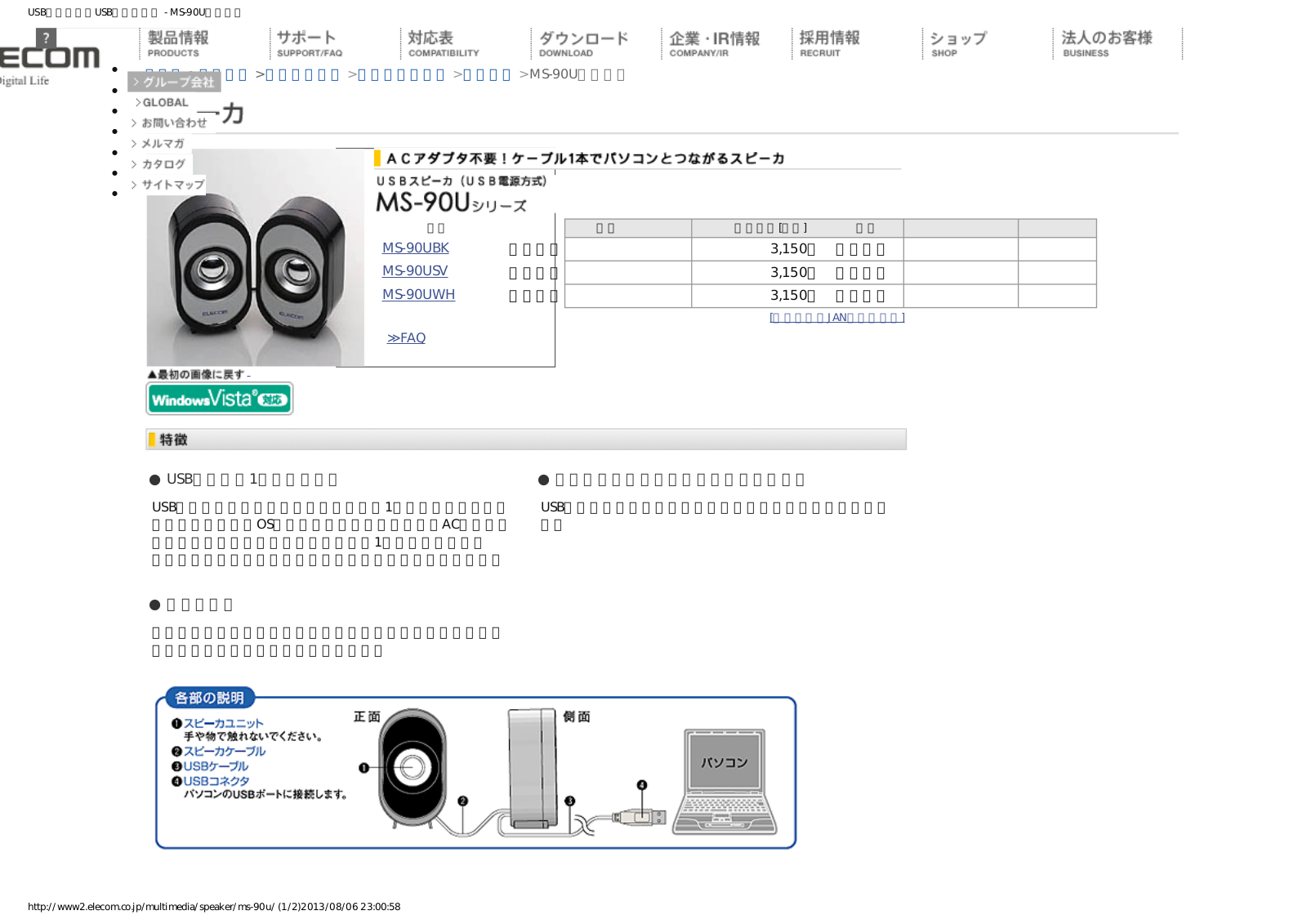 Ecom MS-90U User guide