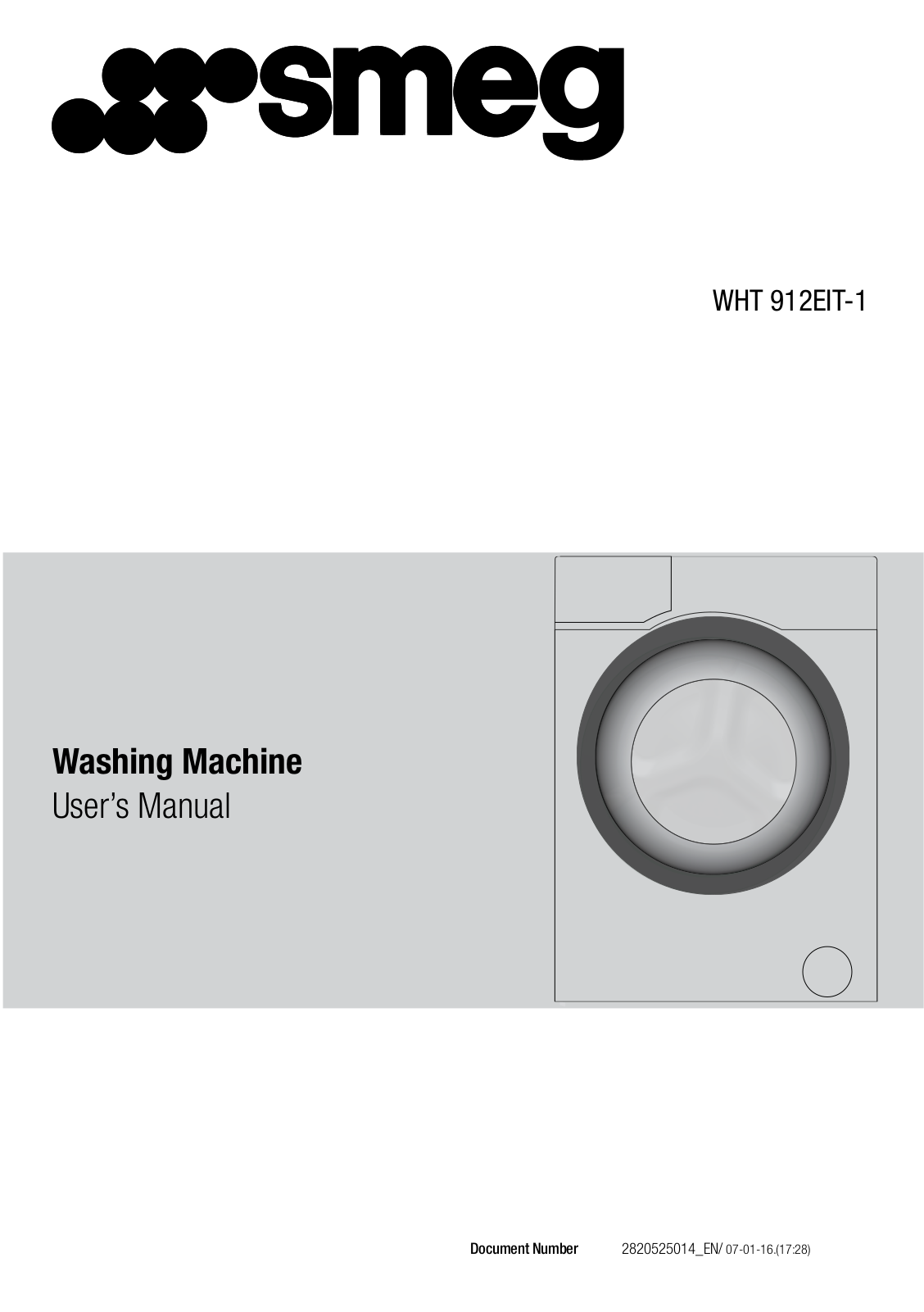 Smeg WHT912EIT-1 User manual