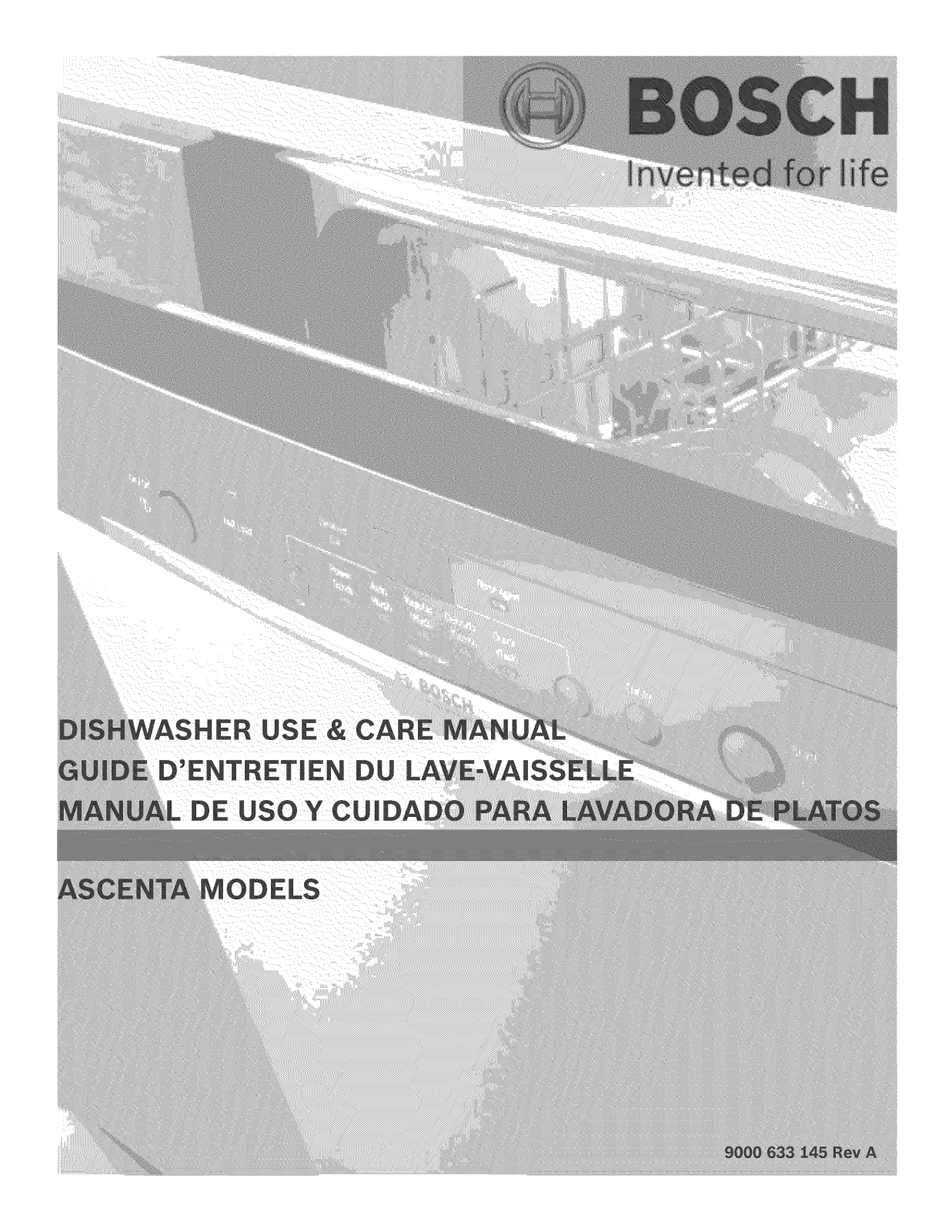 Bosch SHX3AR52UC/07, SHX3AR55UC/06, SHX3AR55UC/10, SHX3AR56UC/07, SHX3AR72UC/06 Owner’s Manual