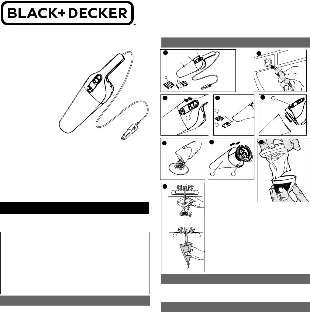 Black & Decker BDH1200NVAV User Manual