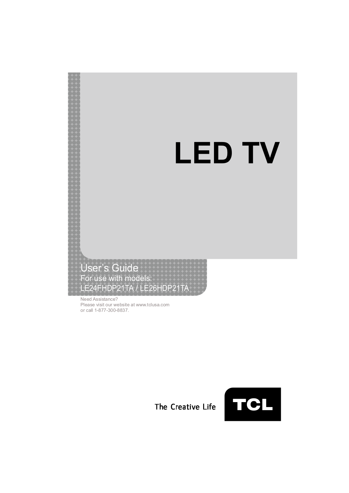 TTE Technology LE26HDP21TA User Manual