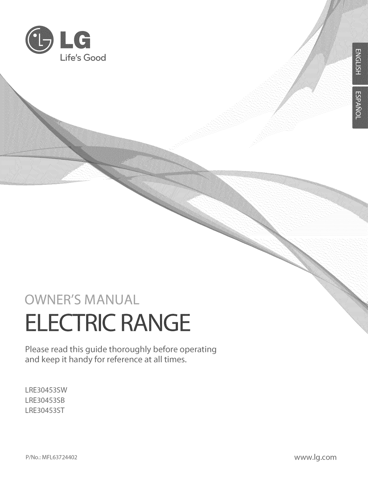 LG LRE30453ST/01 Owner’s Manual