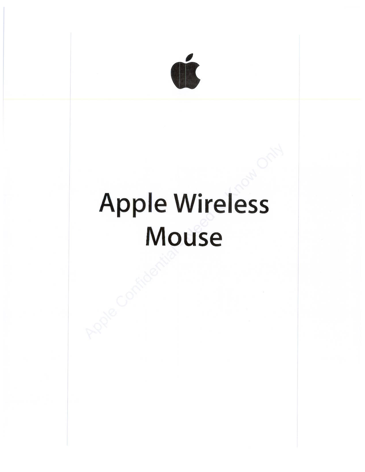 Apple A1296 User Manual